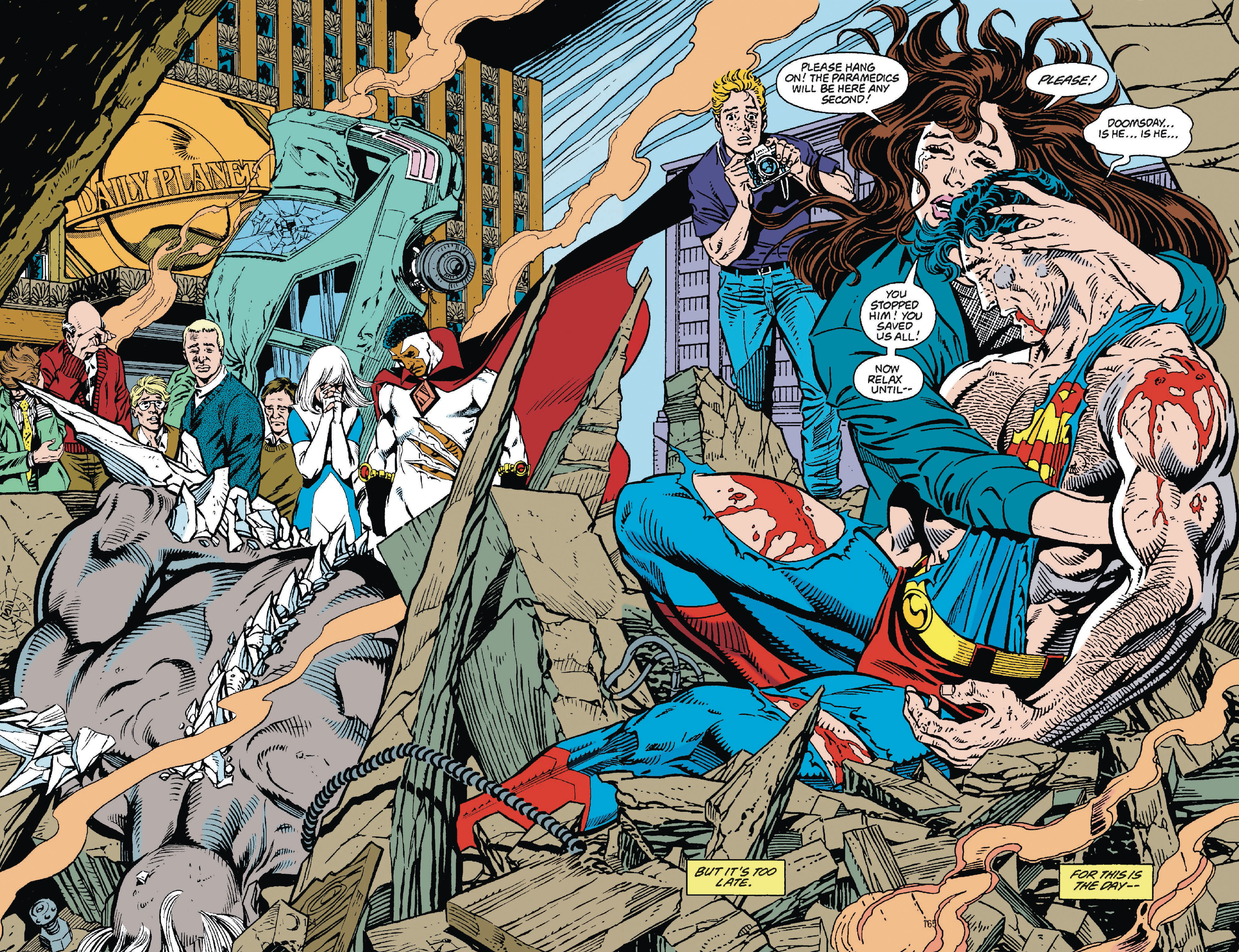 Read online The Death of Superman comic -  Issue # Full - 160