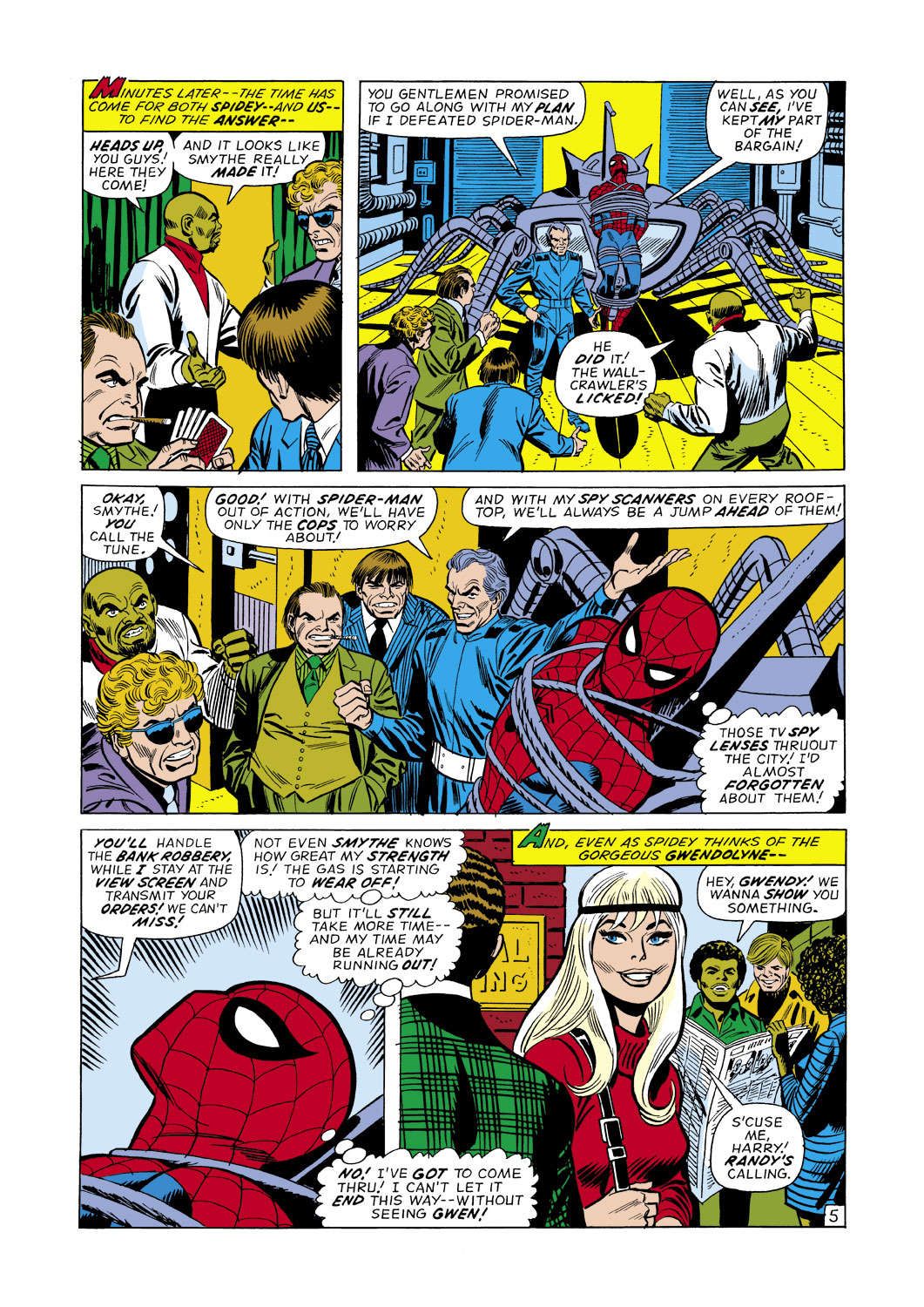 Read online The Amazing Spider-Man (1963) comic -  Issue #107 - 6