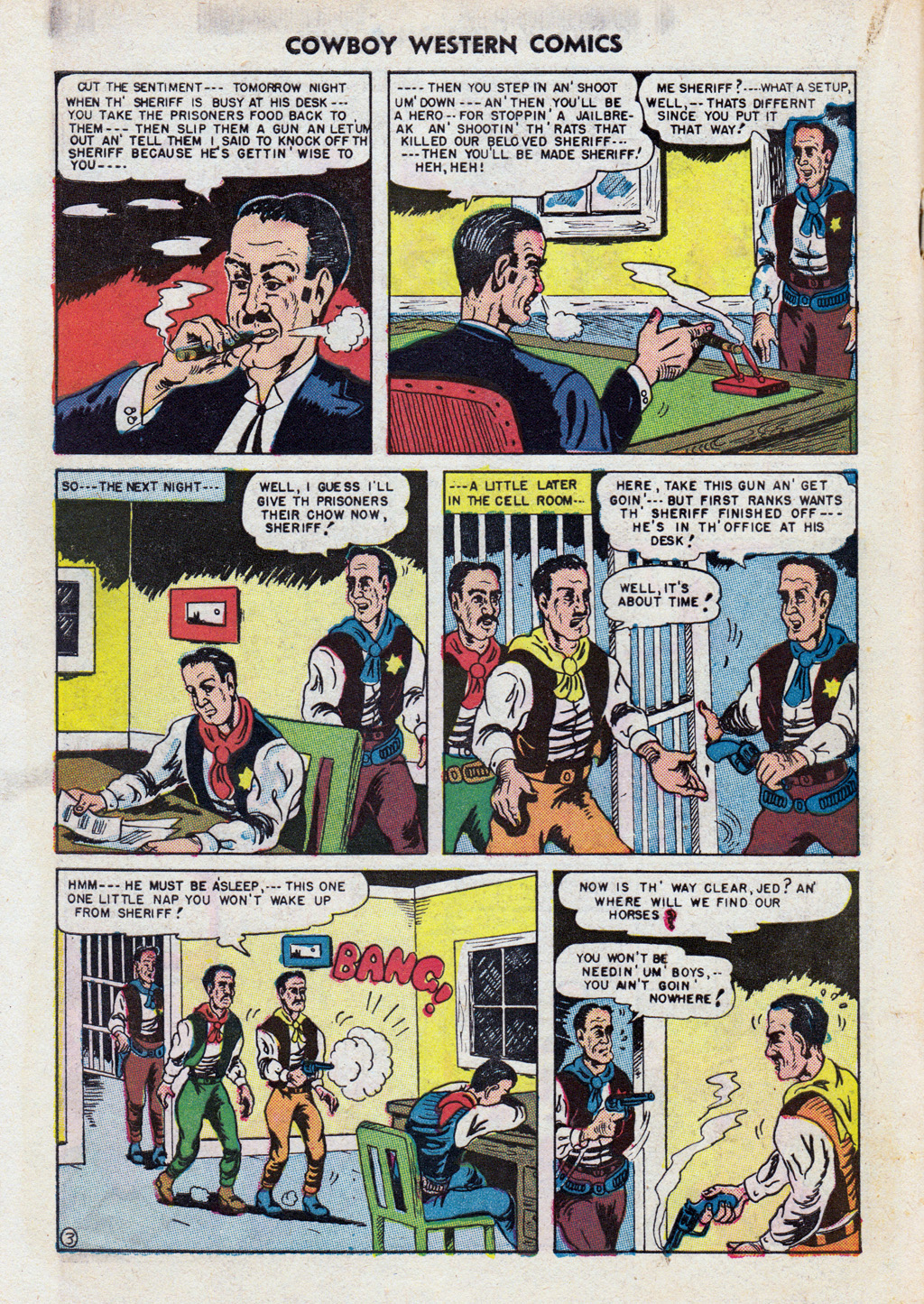 Read online Cowboy Western Comics (1948) comic -  Issue #23 - 18