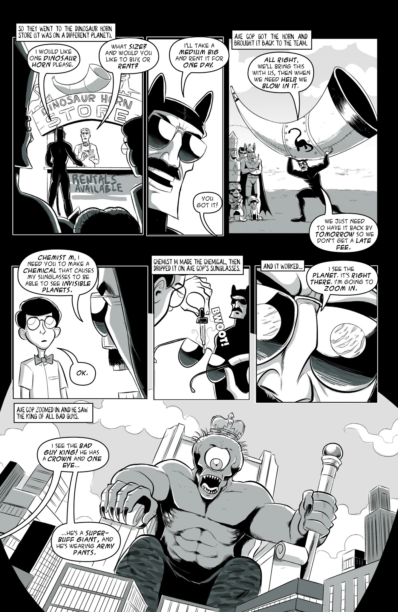 Read online Axe Cop comic -  Issue # TPB 3 - 18