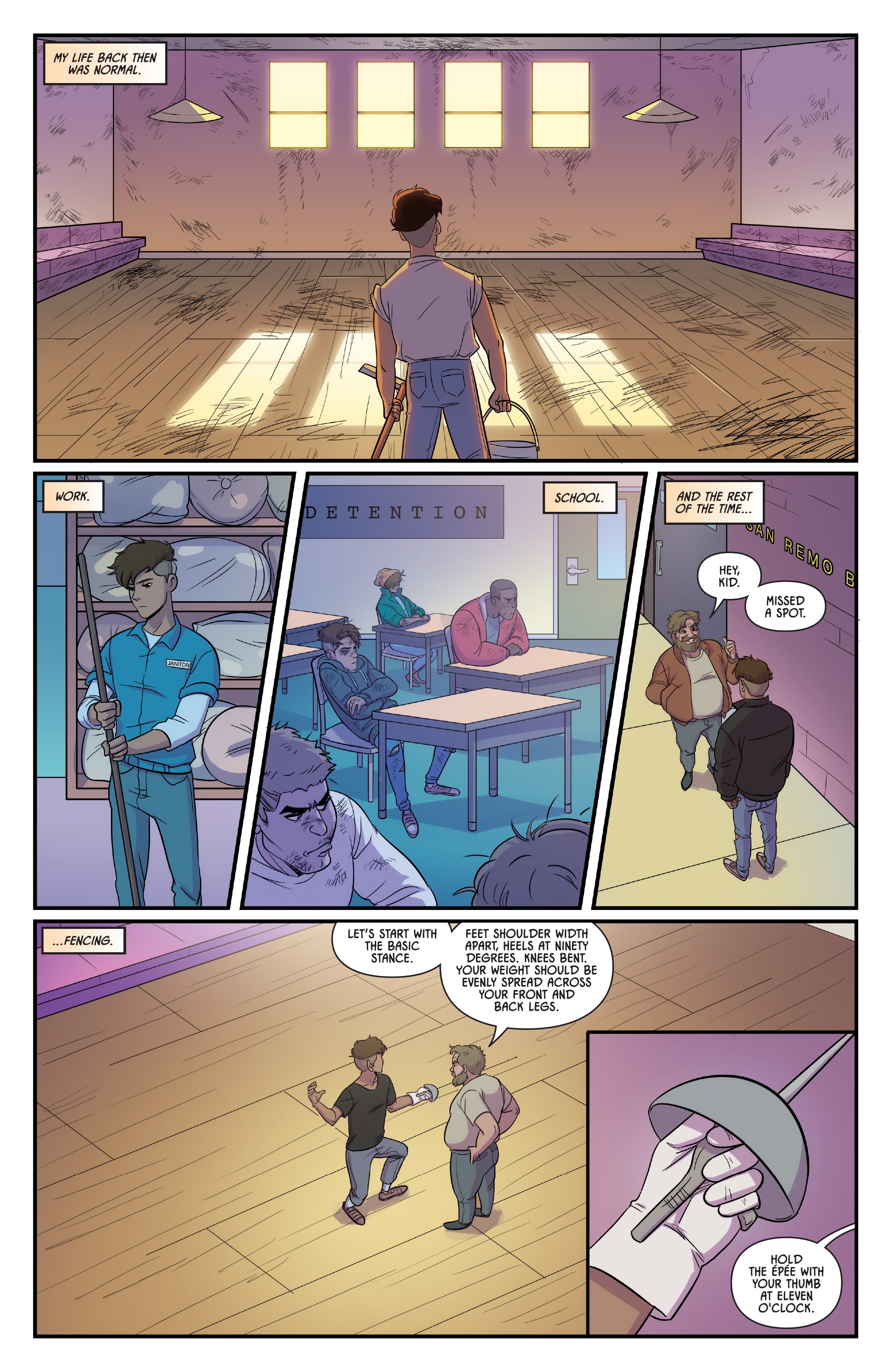 Read online Fence comic -  Issue # _TPB 1 - 17