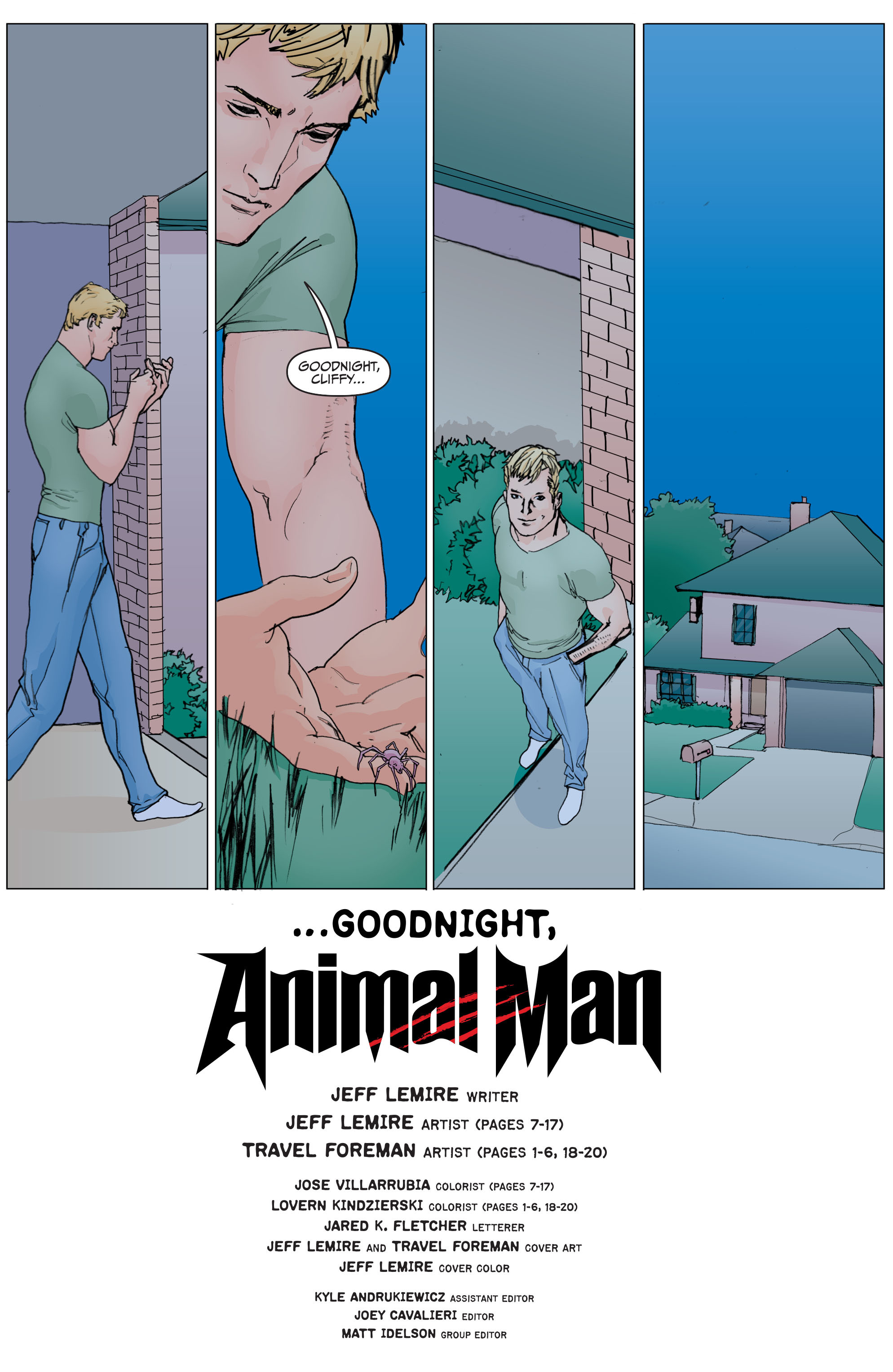 Read online Animal Man (2011) comic -  Issue #29 - 20