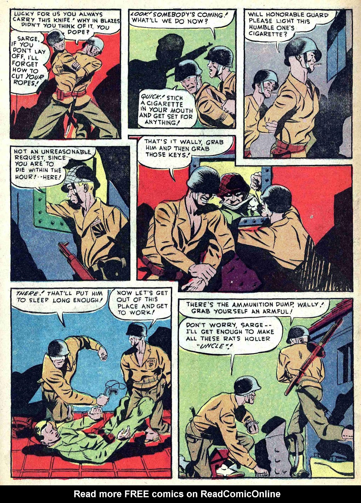 Captain Aero Comics issue 13 - Page 50