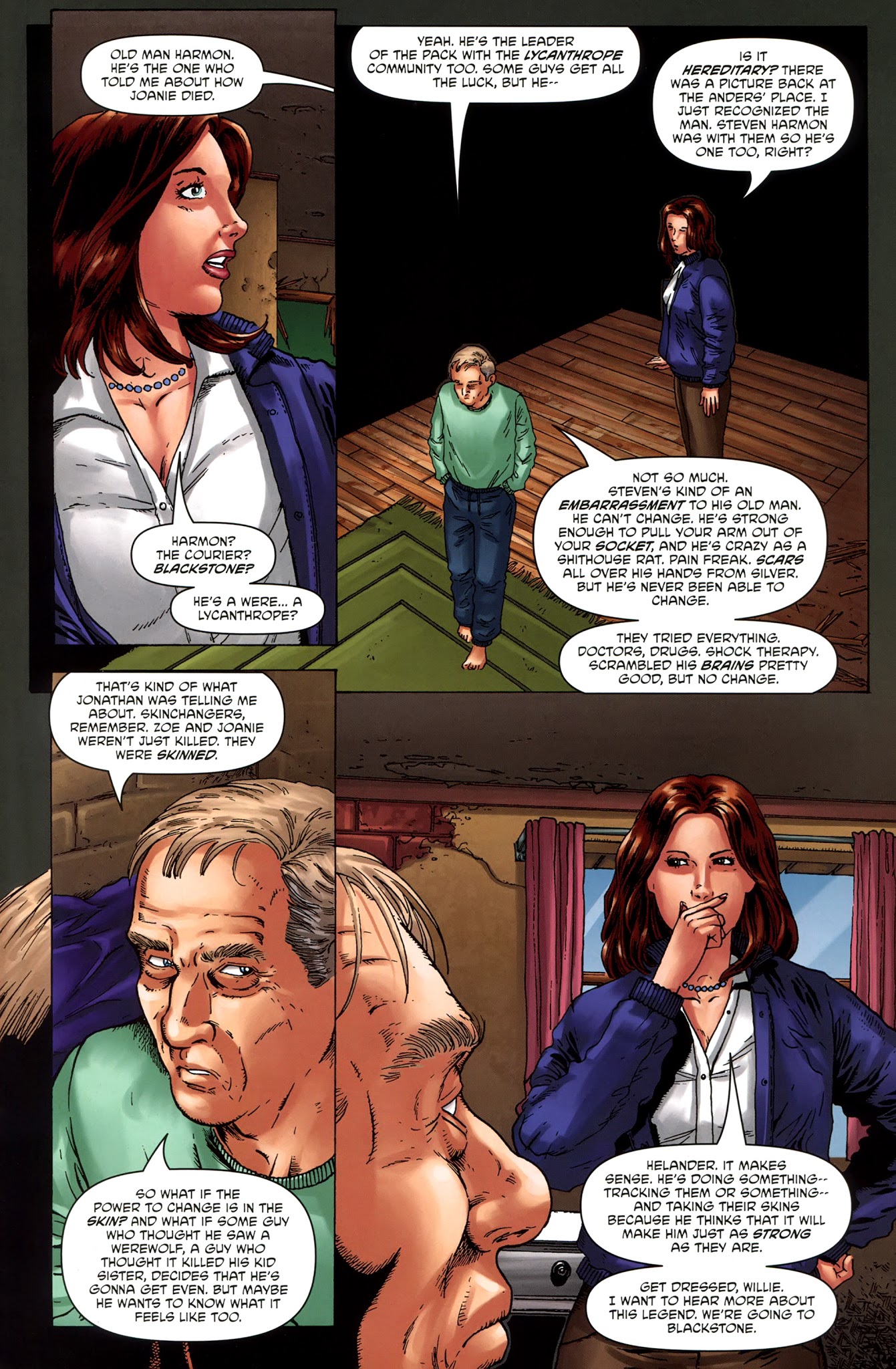 Read online Skin Trade comic -  Issue #3 - 16