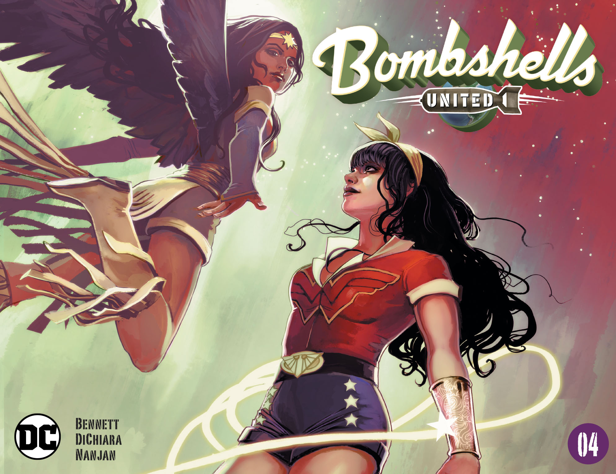 Read online Bombshells: United comic -  Issue #4 - 1