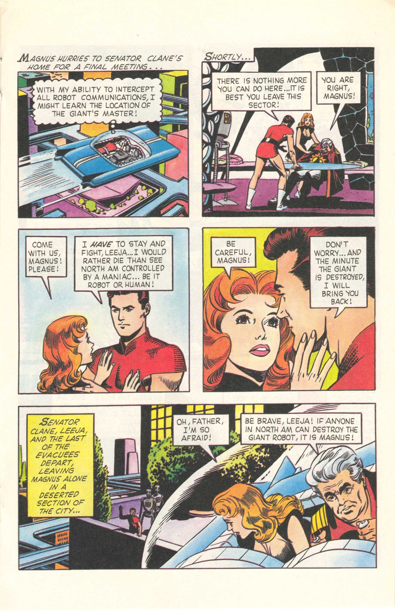 Read online Vintage Magnus, Robot Fighter comic -  Issue #2 - 16
