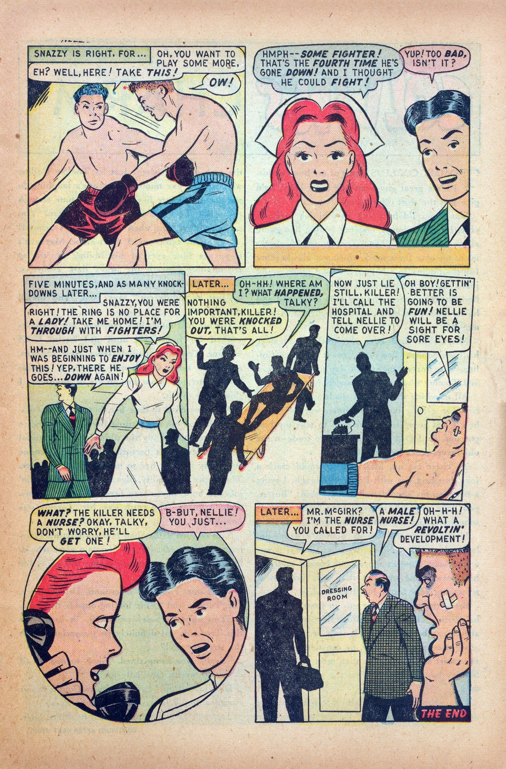 Read online Nellie The Nurse (1945) comic -  Issue #24 - 15