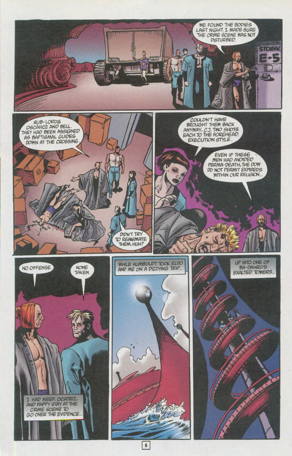 Read online Dead Corps(e) comic -  Issue #3 - 9