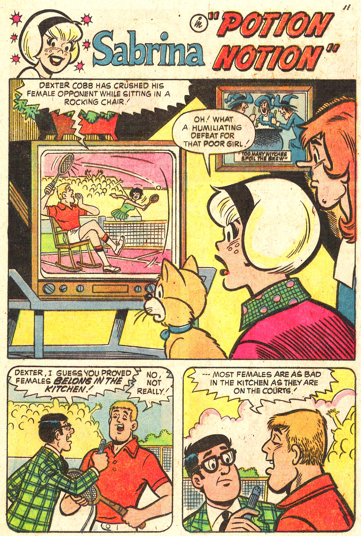 Read online Sabrina The Teenage Witch (1971) comic -  Issue #19 - 13