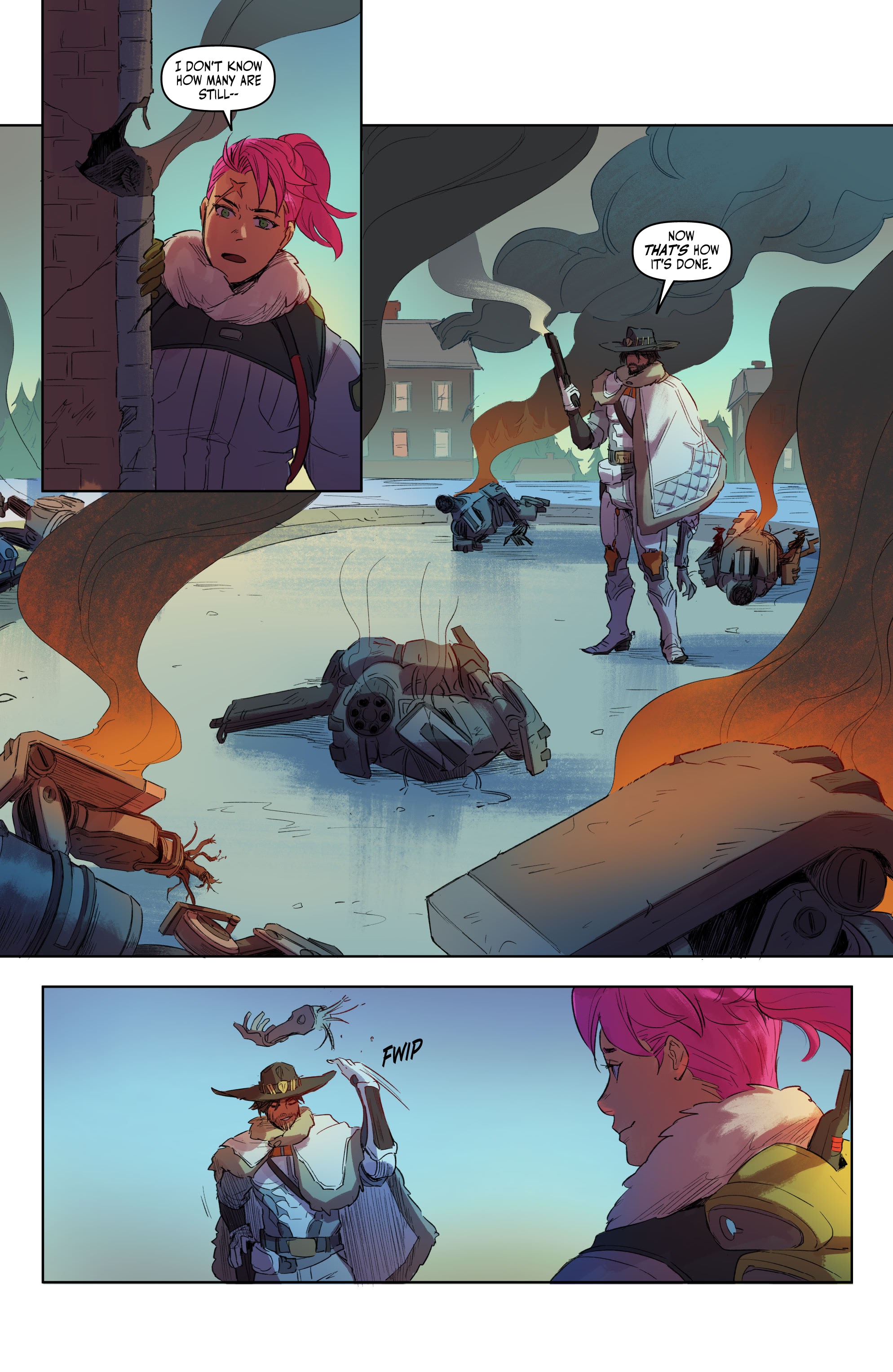 Read online Overwatch: New Blood comic -  Issue #4 - 18