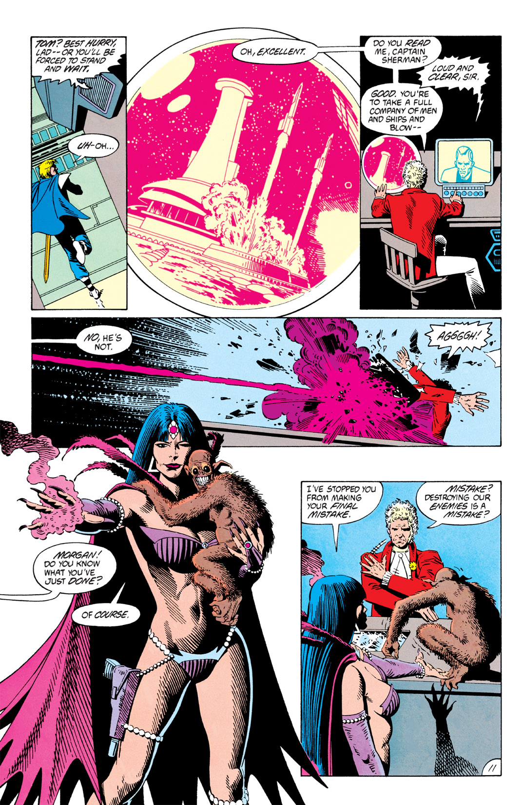 Read online Camelot 3000 comic -  Issue #7 - 12