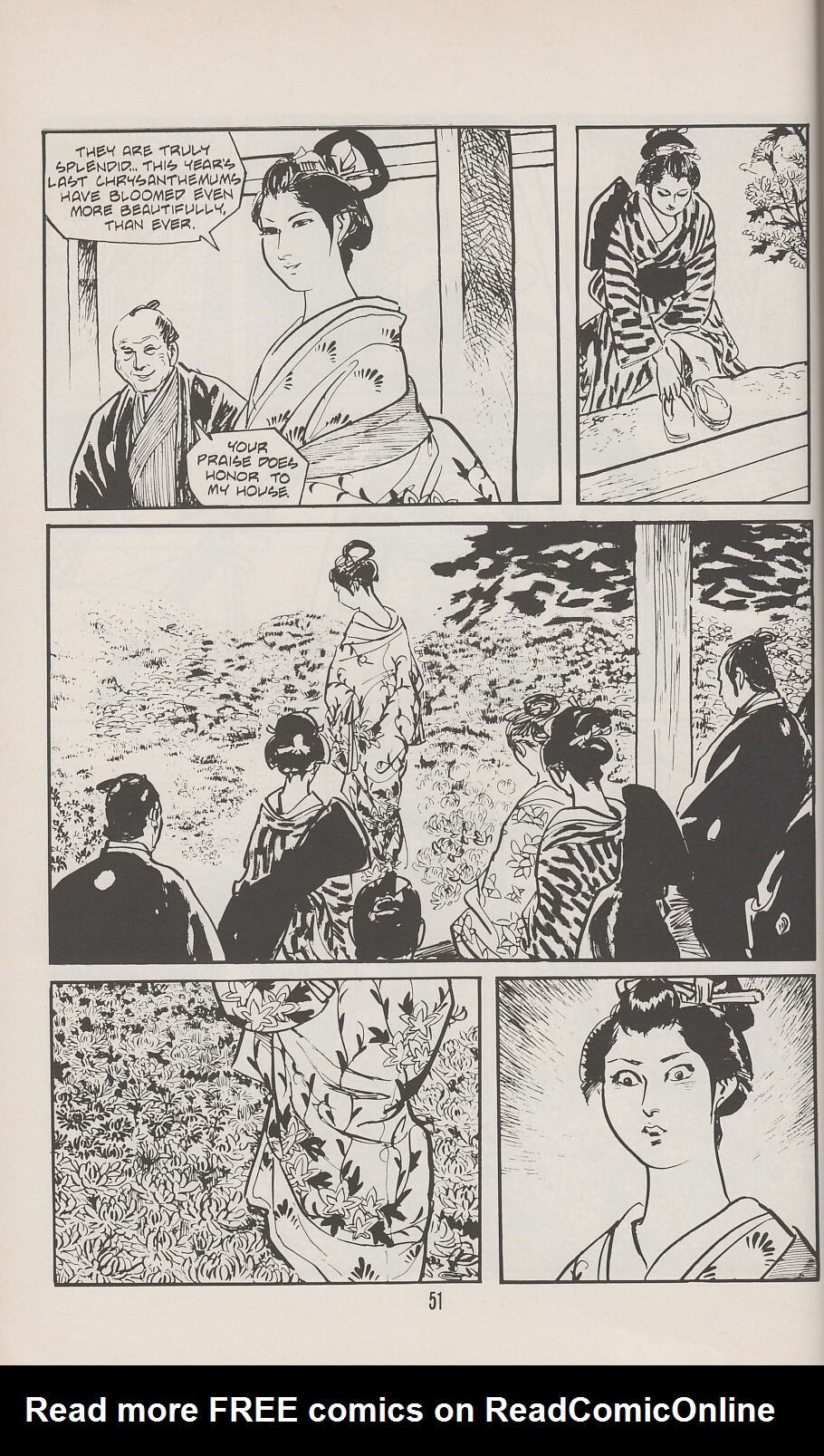 Read online Lone Wolf and Cub comic -  Issue #24 - 55