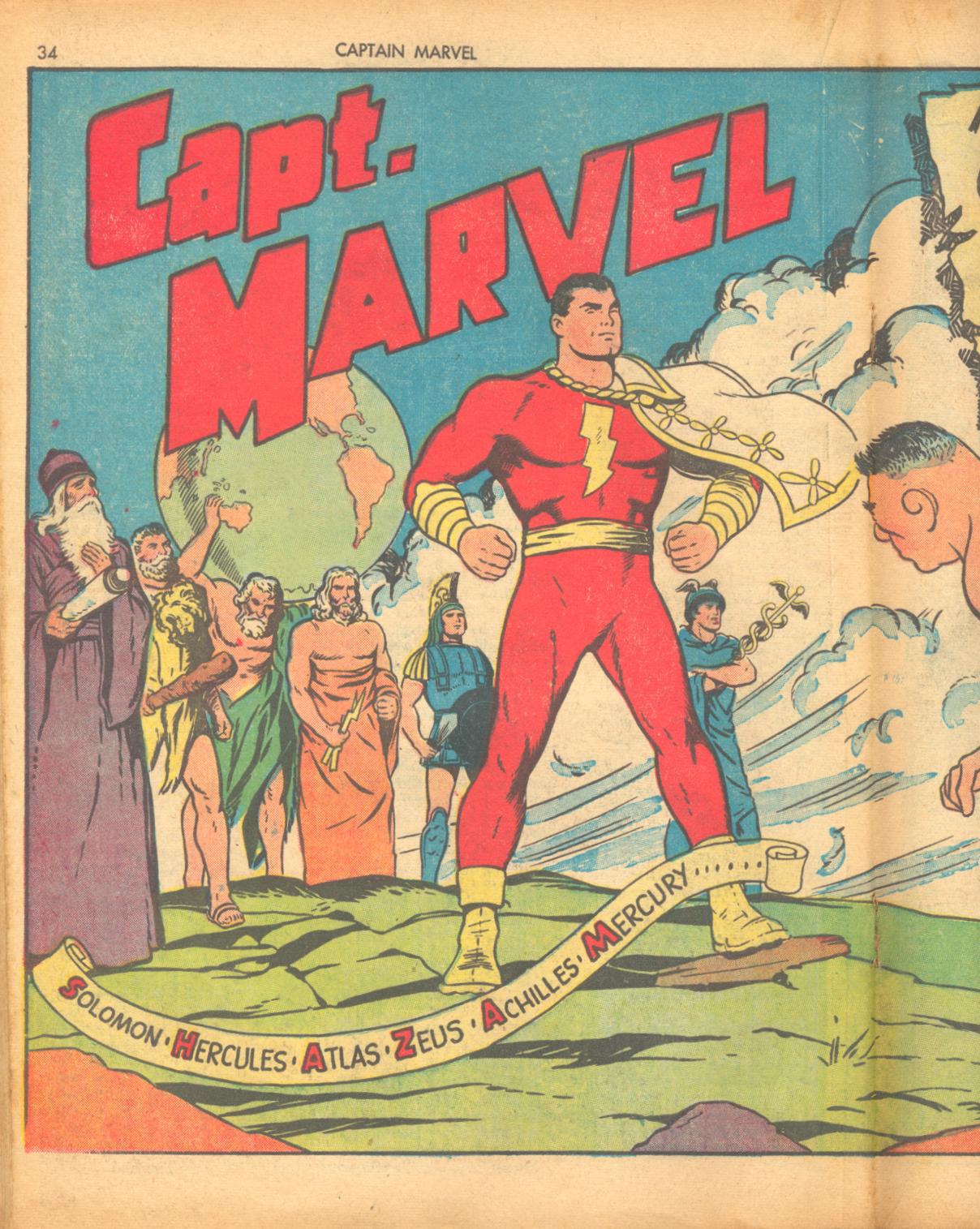Read online Captain Marvel Adventures comic -  Issue #8 - 35