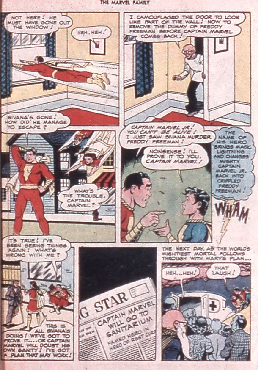 Read online The Marvel Family comic -  Issue #28 - 11