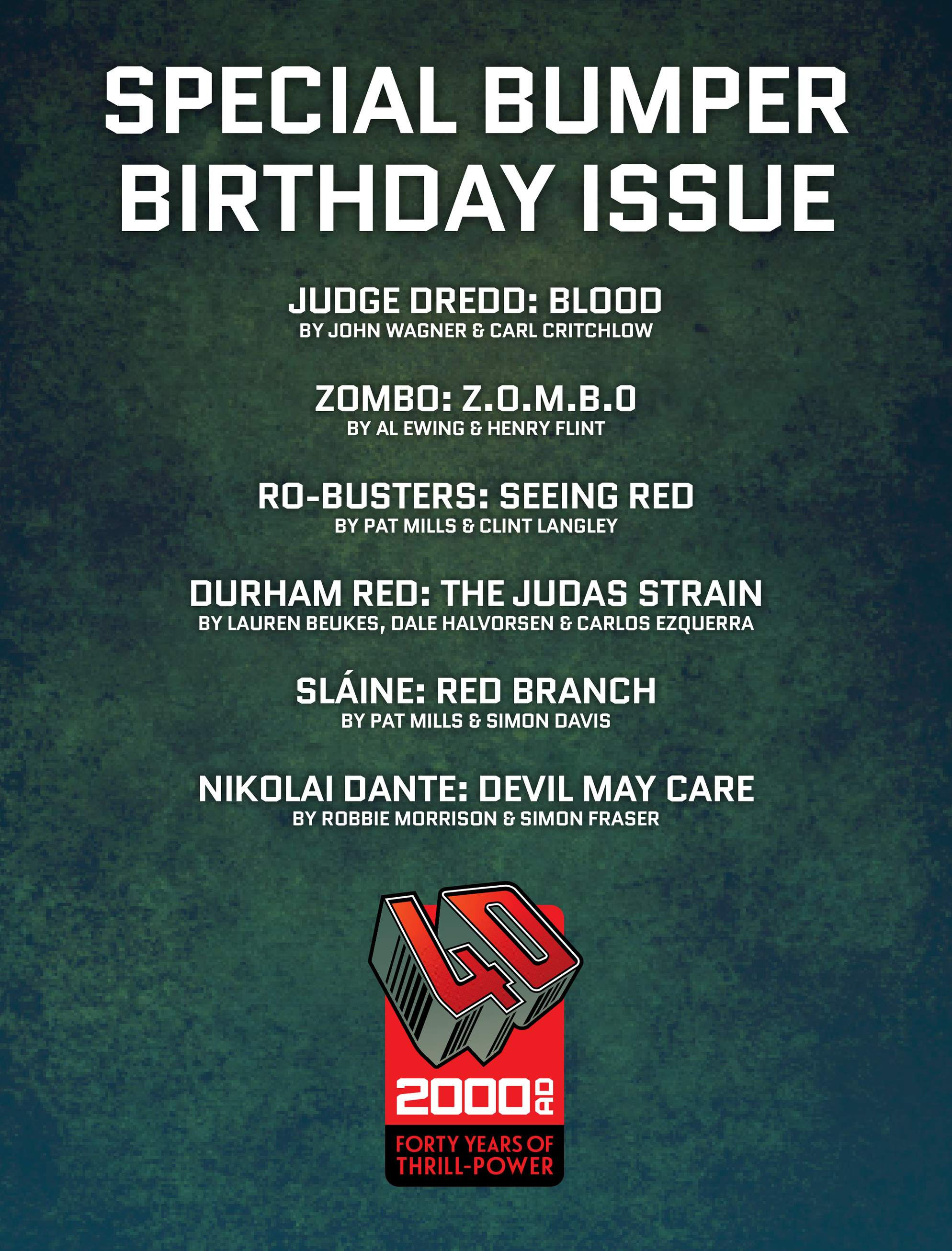 Read online 2000 AD comic -  Issue #2000 AD _40th Anniversary Special 2017 - 52