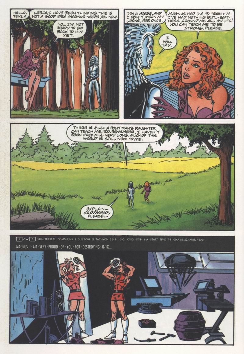 Read online Magnus Robot Fighter (1991) comic -  Issue #4 - 28