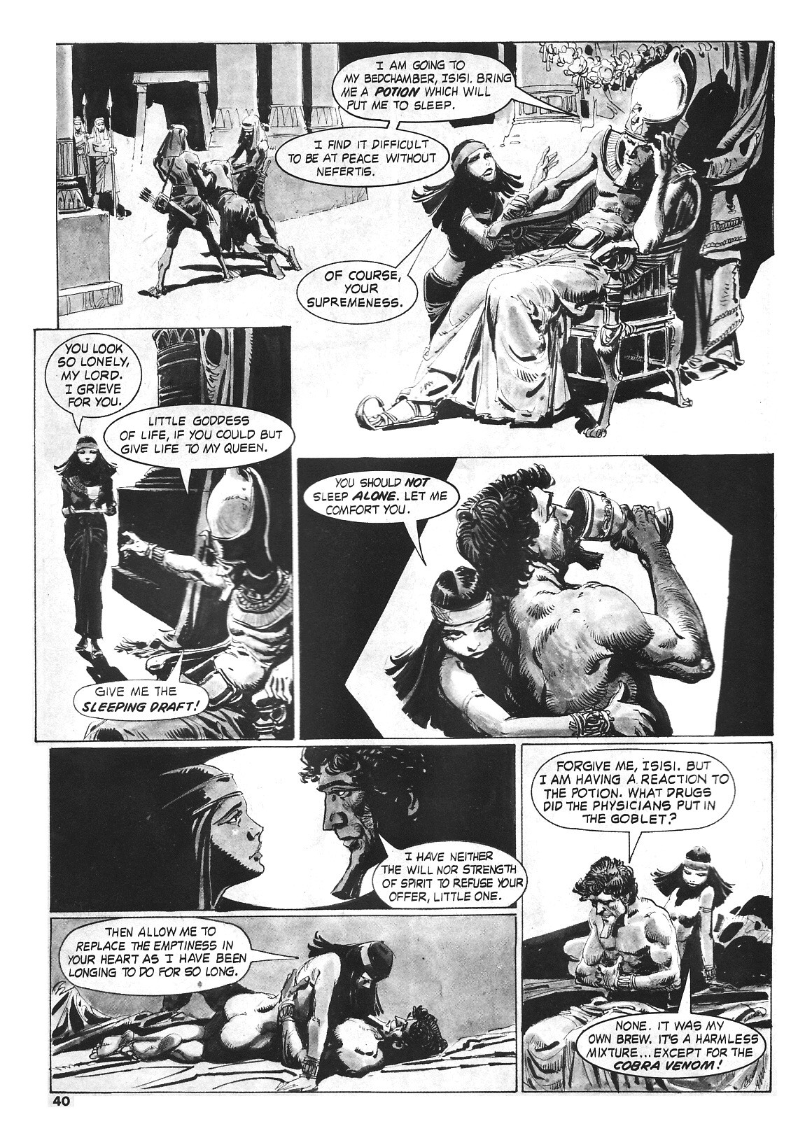 Read online Vampirella (1969) comic -  Issue #65 - 40