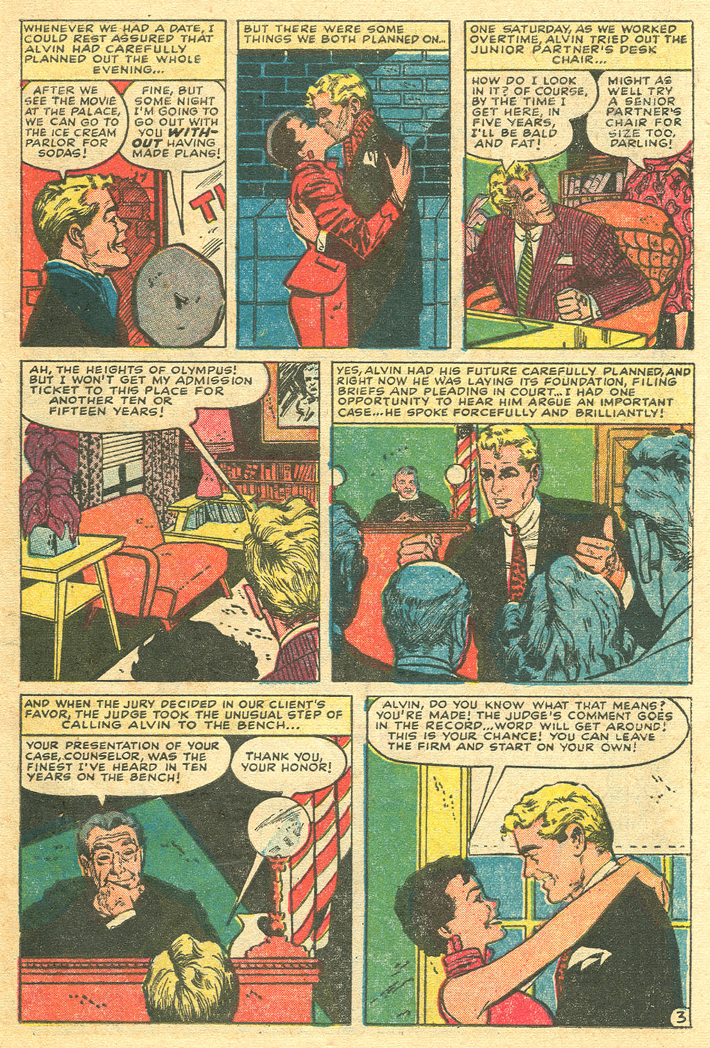 Read online Love Romances comic -  Issue #48 - 29