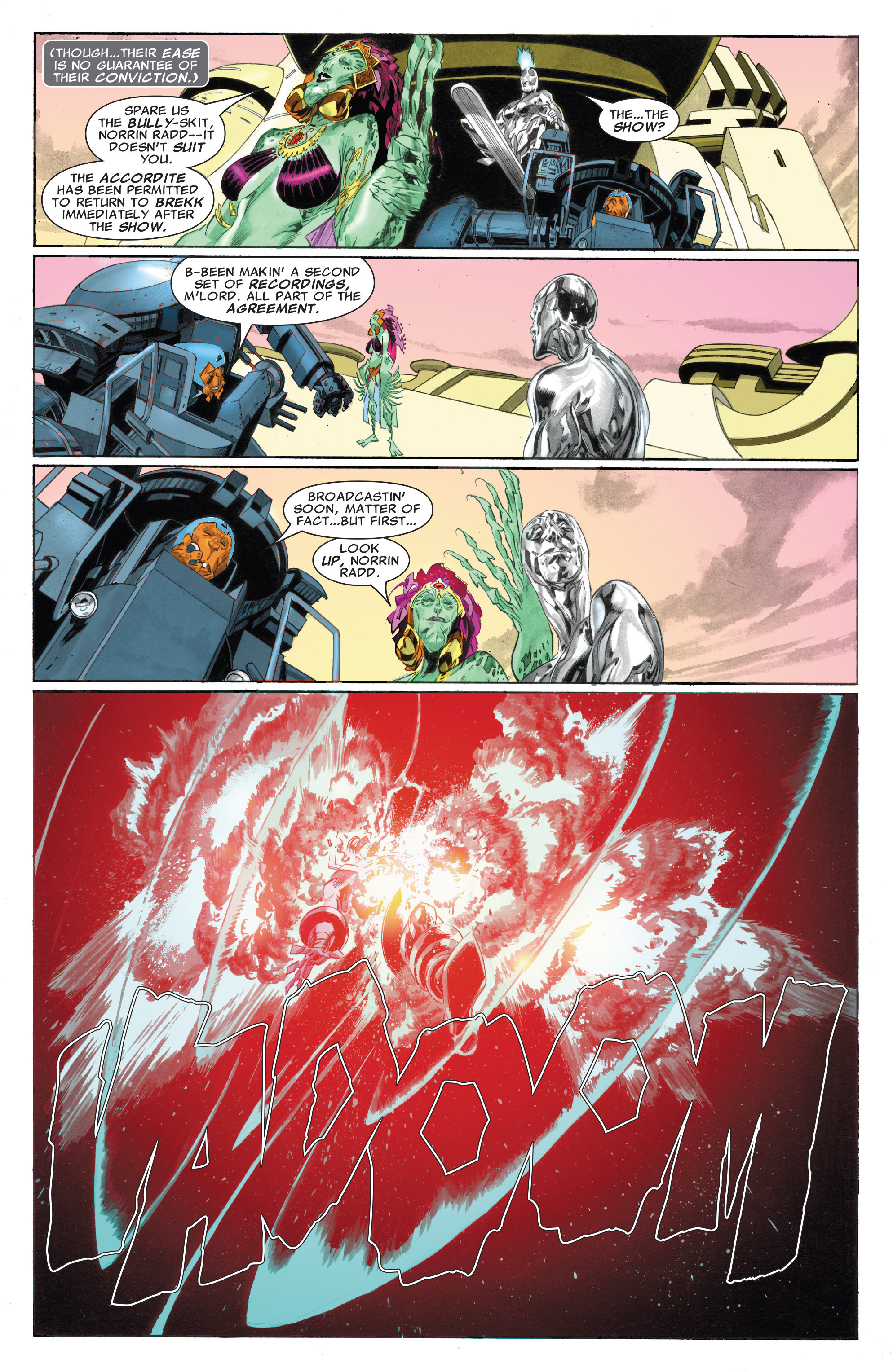 Read online Silver Surfer: In Thy Name comic -  Issue #4 - 12