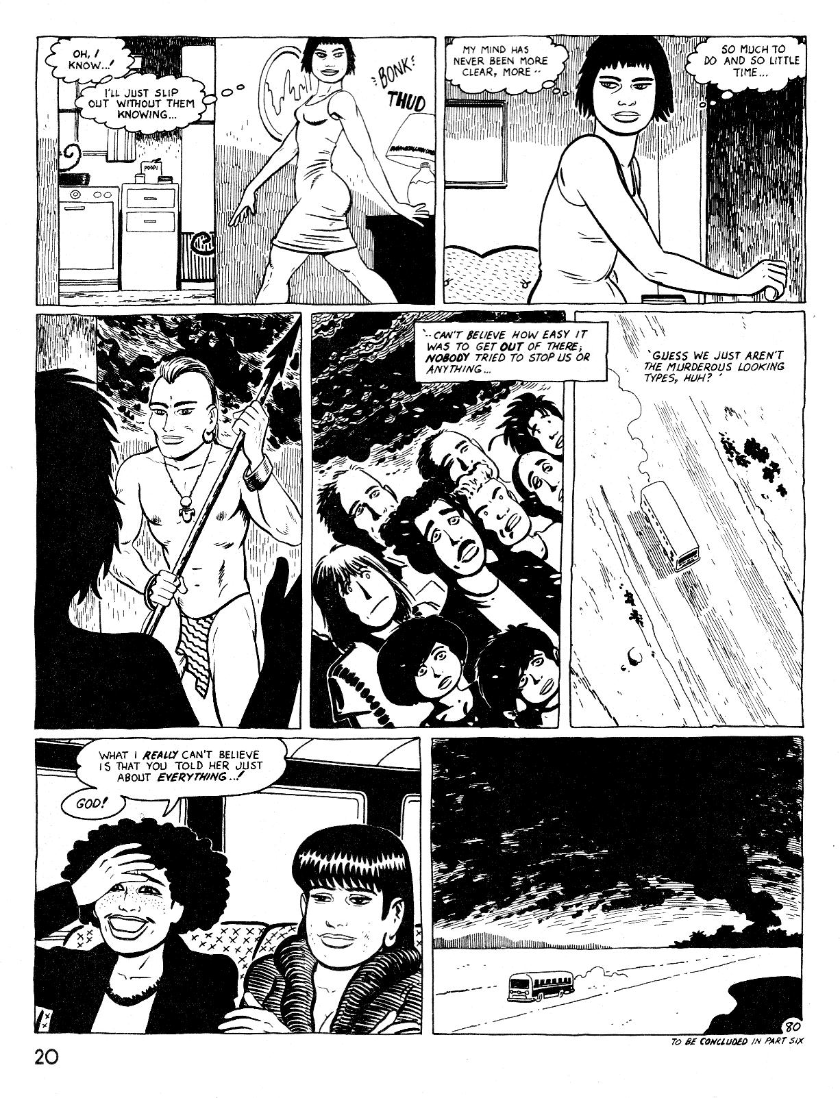 Read online Love and Rockets (1982) comic -  Issue #25 - 24