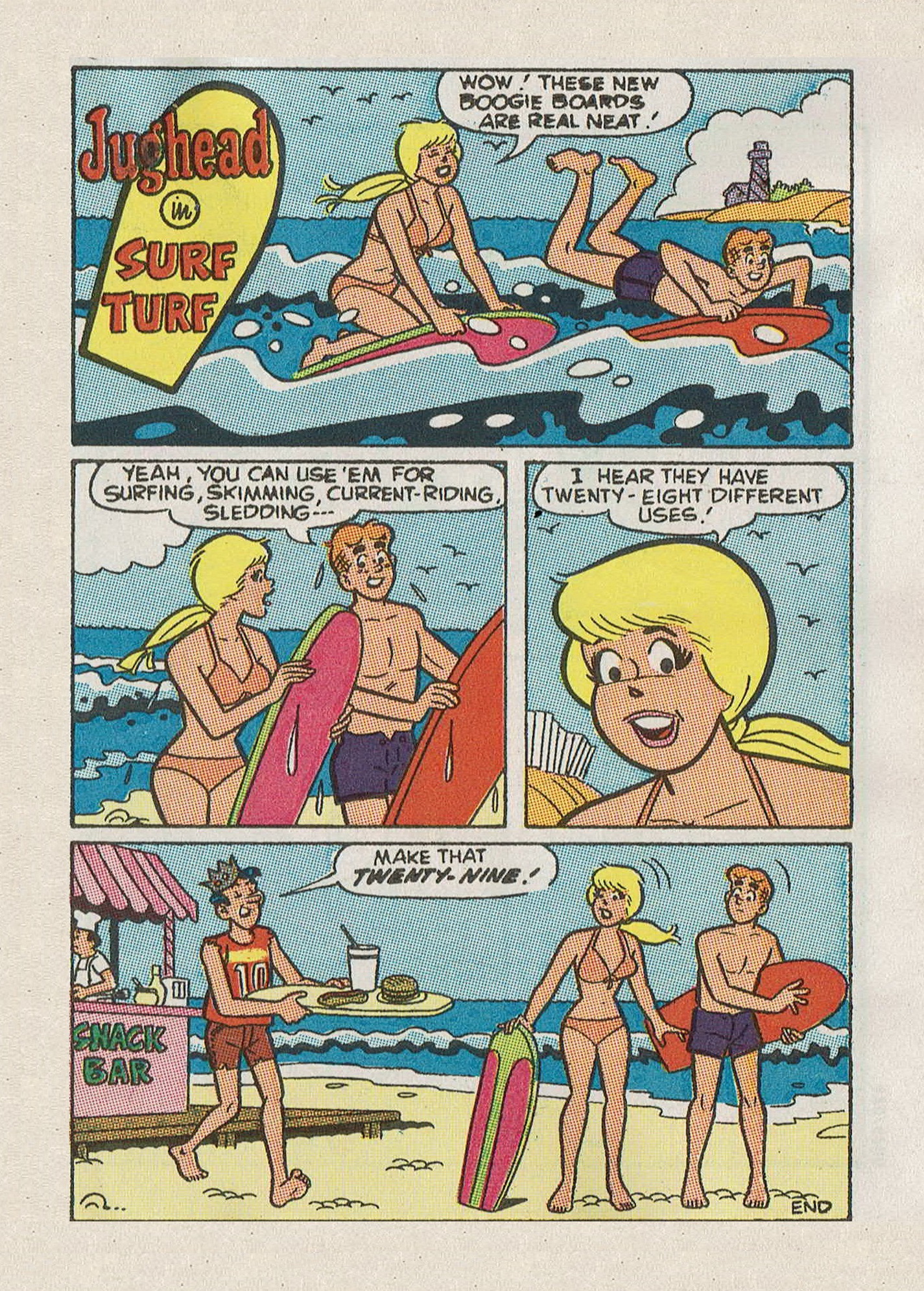 Read online Jughead Jones Comics Digest comic -  Issue #70 - 67