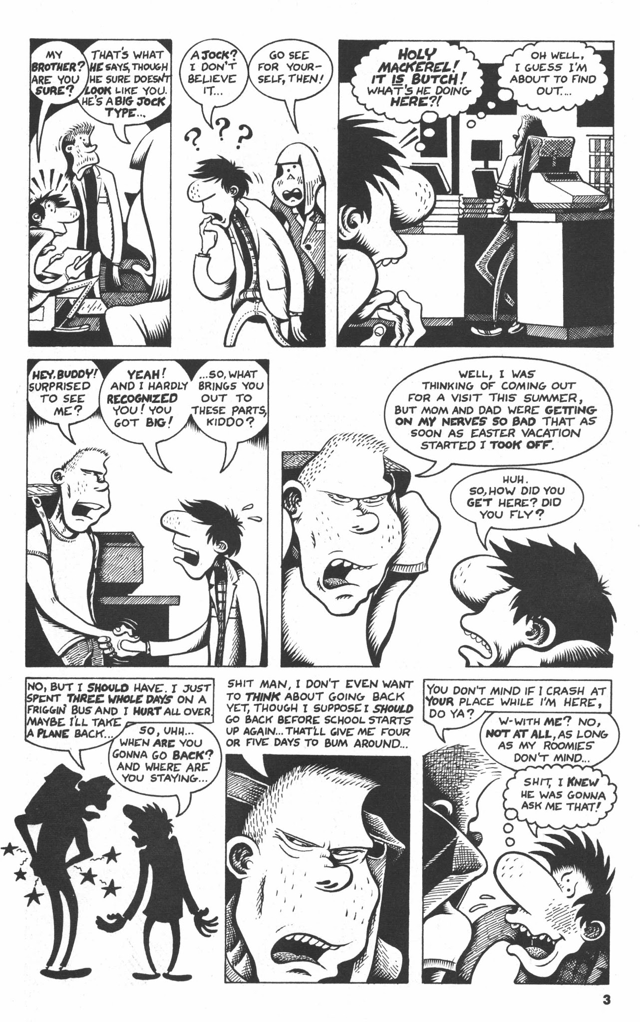 Read online Hate comic -  Issue #4 - 5