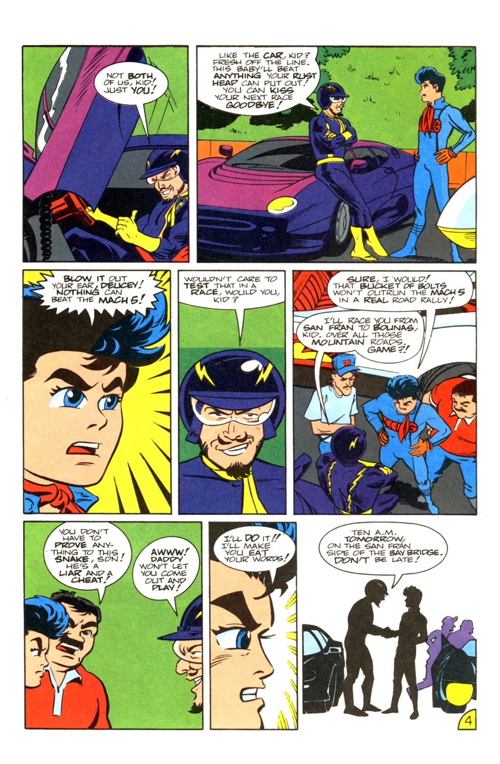 Read online Speed Racer (1987) comic -  Issue #36 - 5