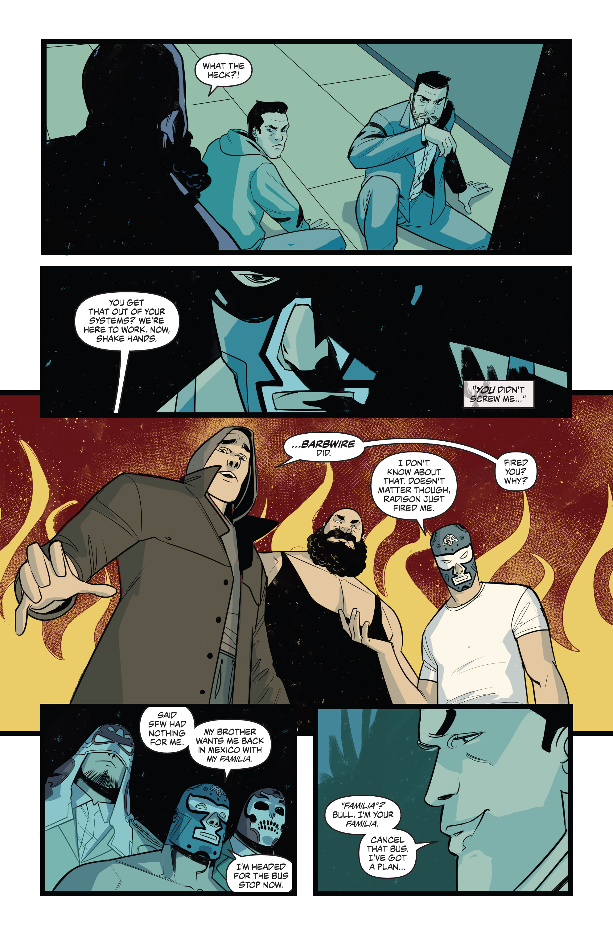 Read online Over the Ropes comic -  Issue # _TPB - 81