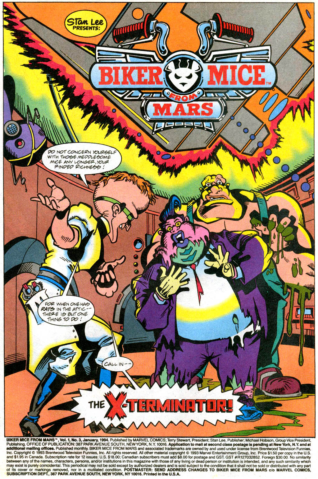 Read online Biker Mice from Mars comic -  Issue #3 - 2