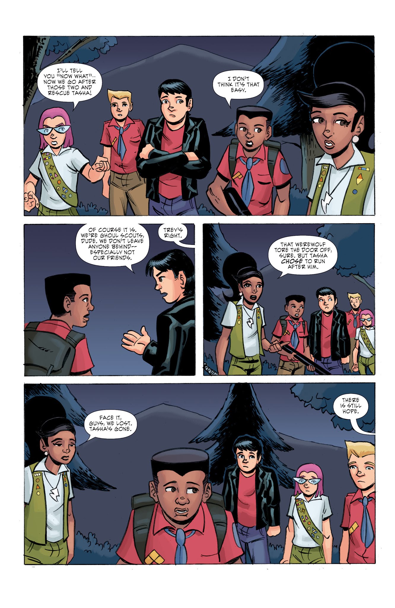 Read online Ghoul Scouts: I Was A Tweenage Werewolf! comic -  Issue #3 - 24