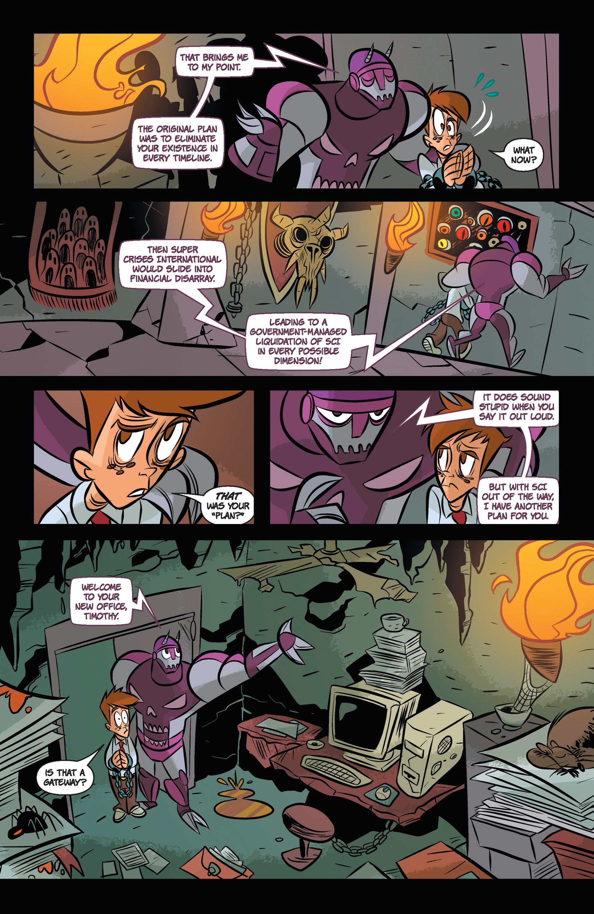 Read online Super Human Resources comic -  Issue #3 - 5