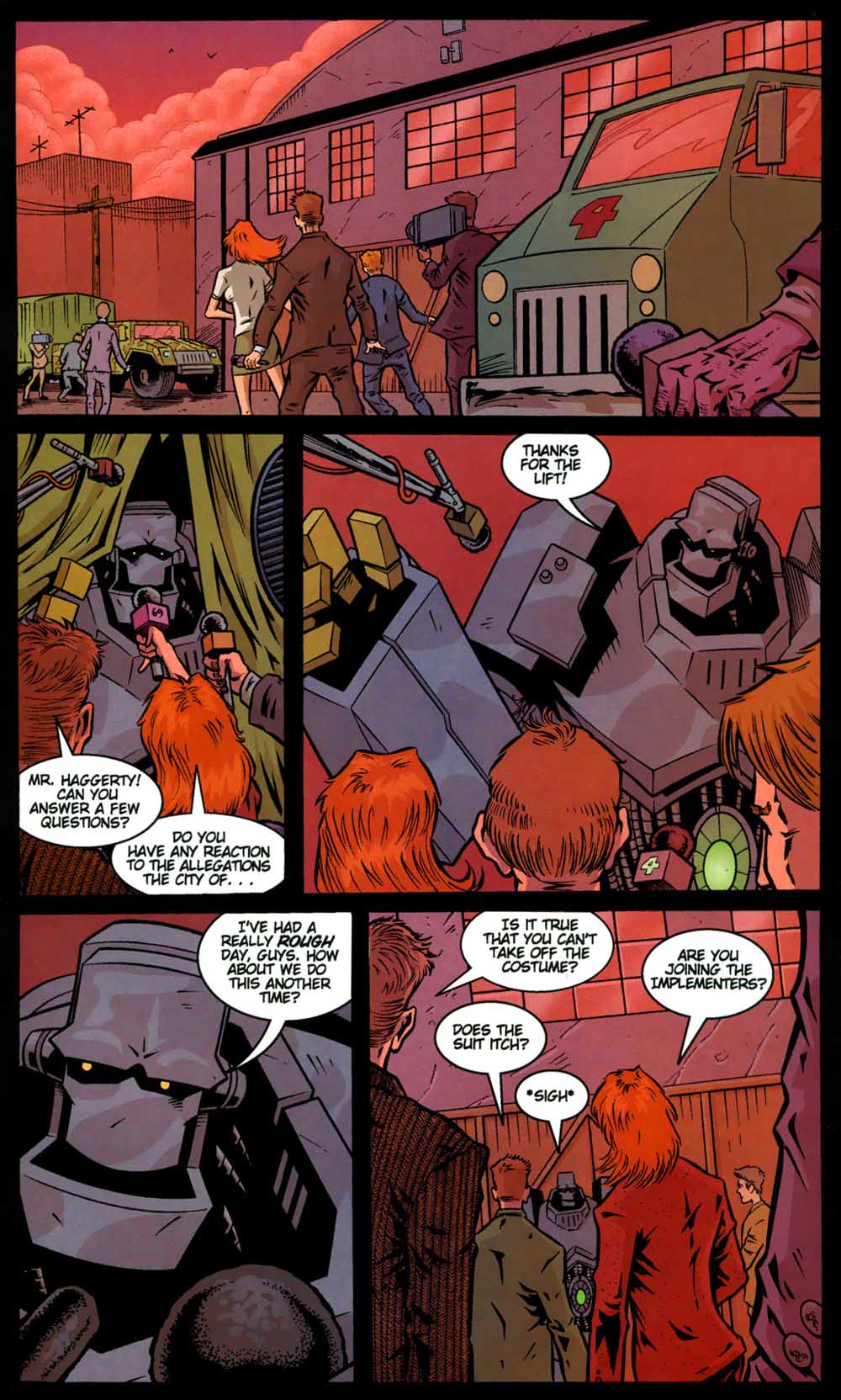 Read online Fused comic -  Issue #4 - 20