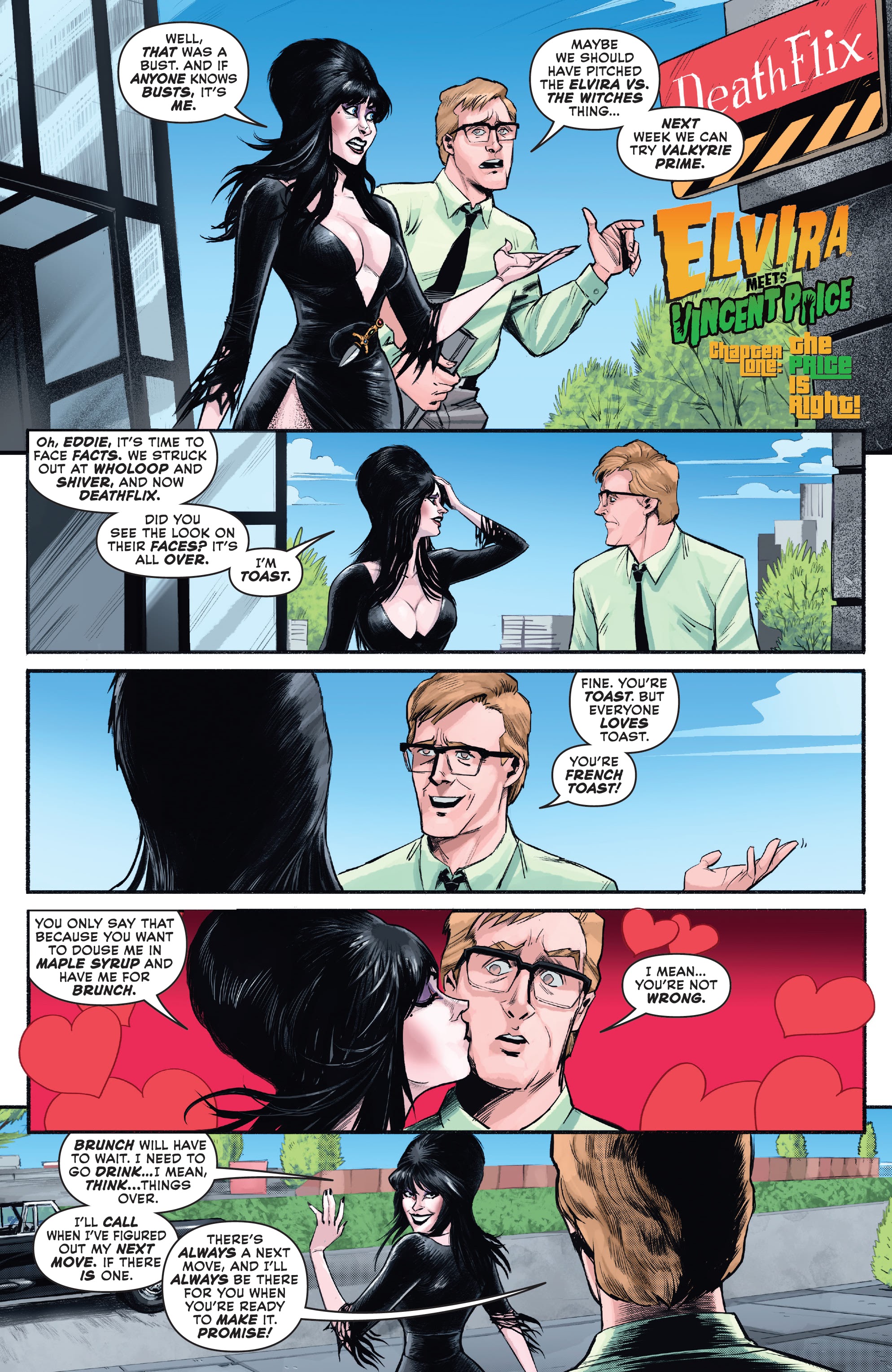 Read online Elvira Meets Vincent Price comic -  Issue #1 - 7