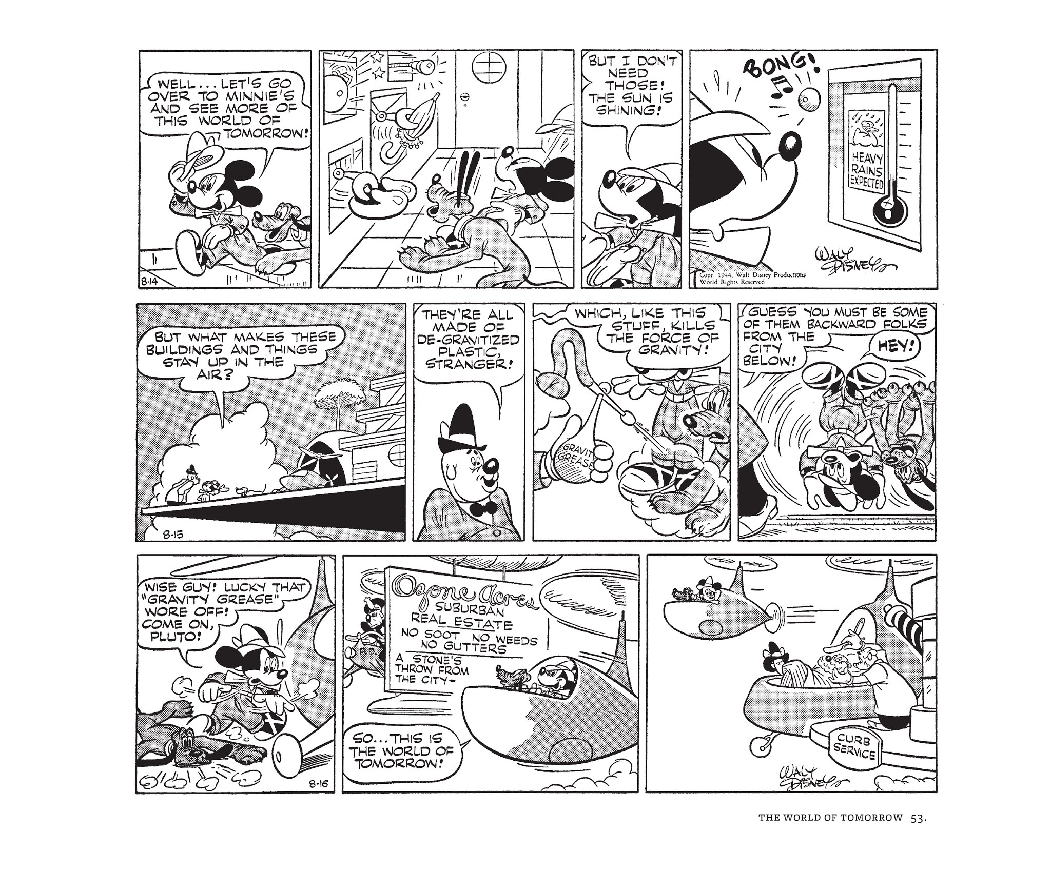Read online Walt Disney's Mickey Mouse by Floyd Gottfredson comic -  Issue # TPB 8 (Part 1) - 53
