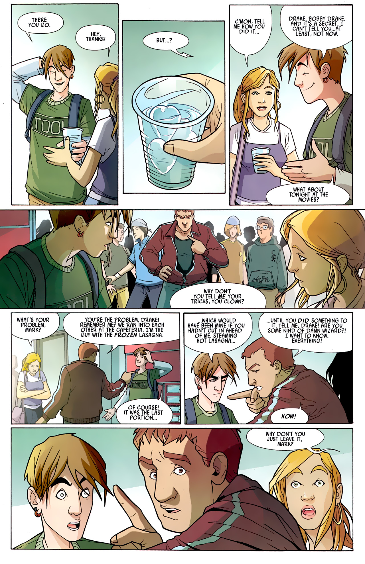 Read online X-Campus comic -  Issue #2 - 10