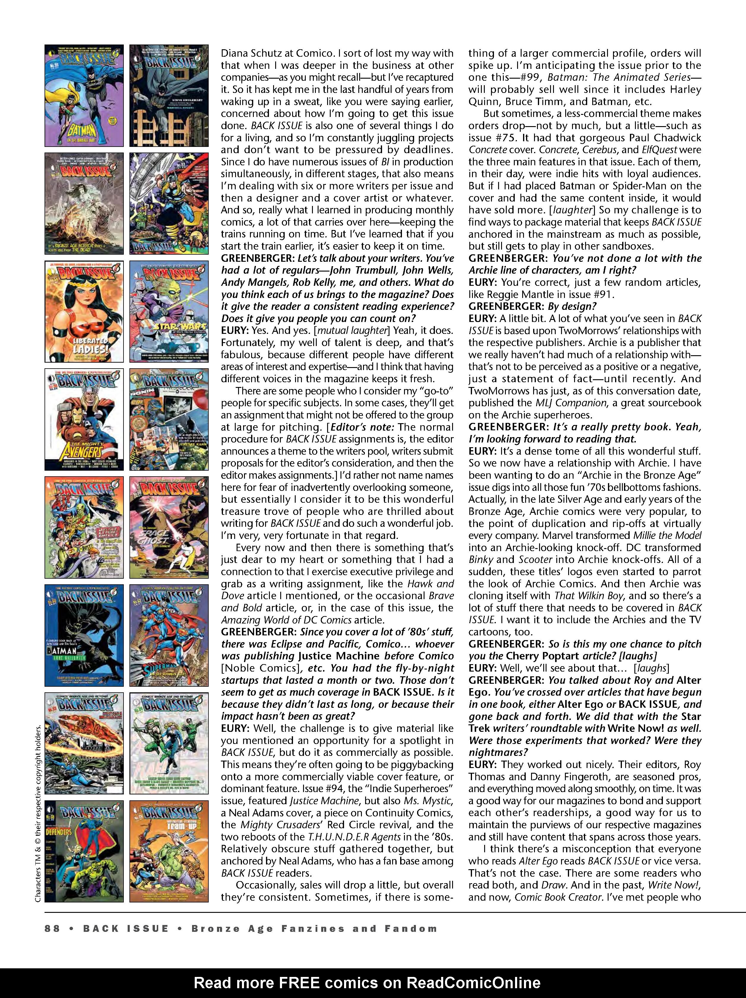 Read online Back Issue comic -  Issue #100 - 90