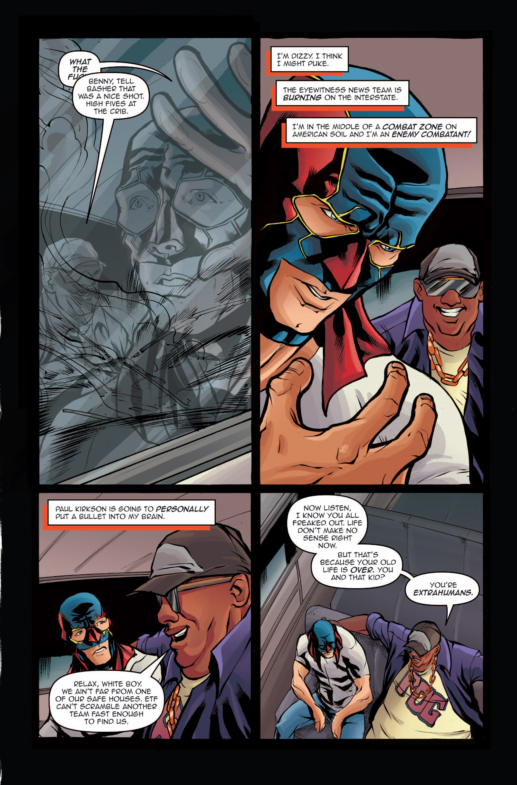 Read online The F1rst Hero comic -  Issue #3 - 22
