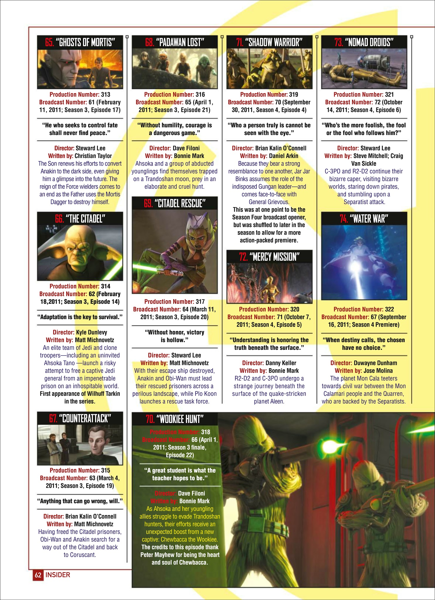 Read online Star Wars Insider 2018 Special Edition comic -  Issue # TPB - 62