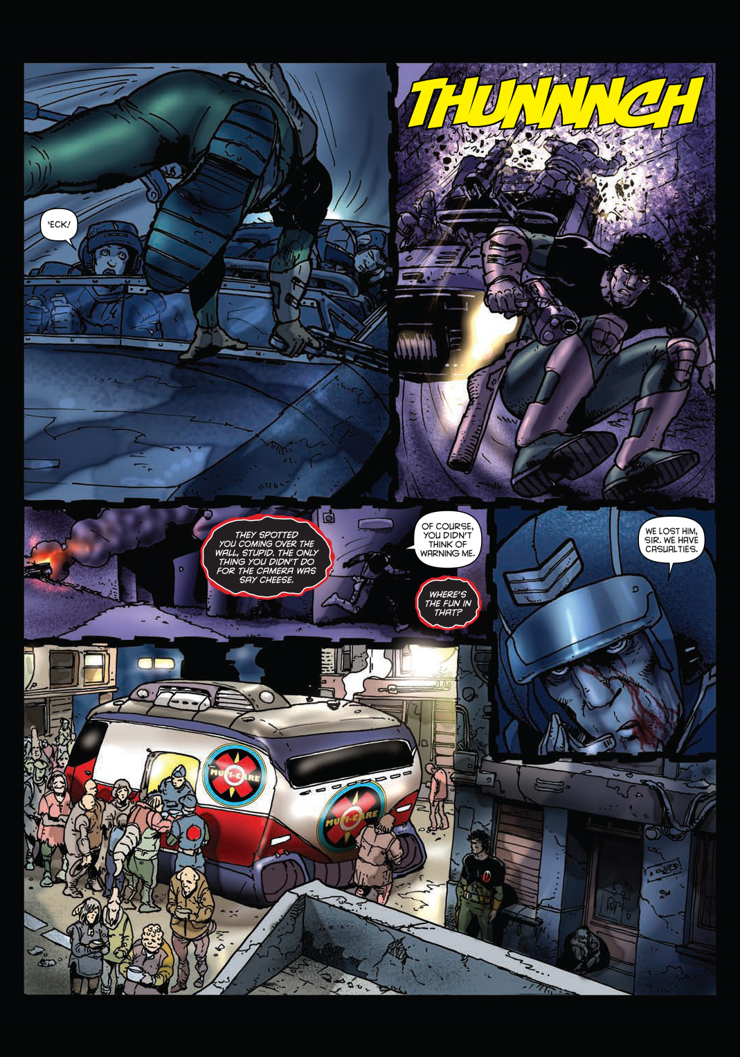 Read online Strontium Dog: The Life and Death of Johnny Alpha: The Project comic -  Issue # TPB - 122