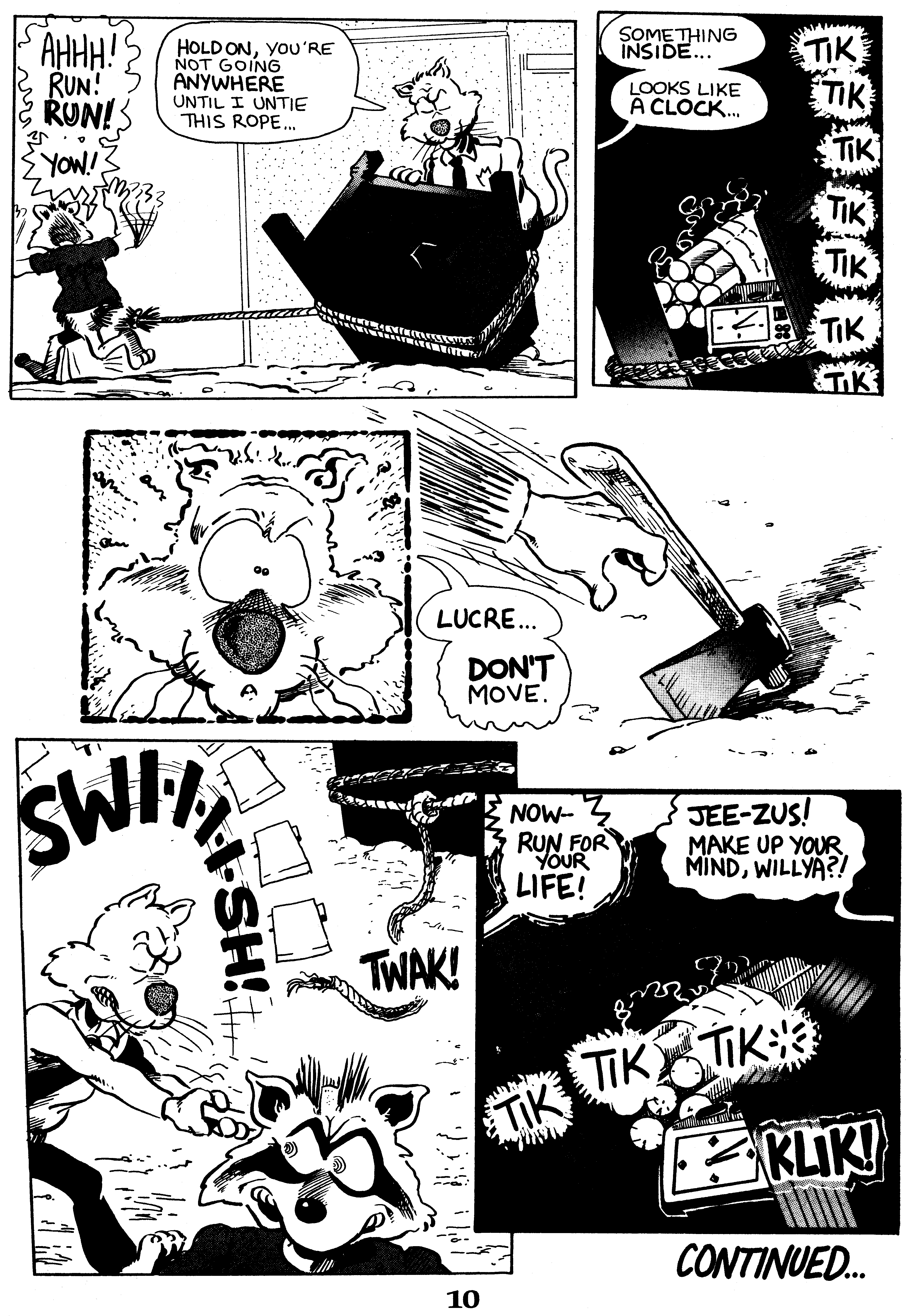 Read online Critters comic -  Issue #36 - 12