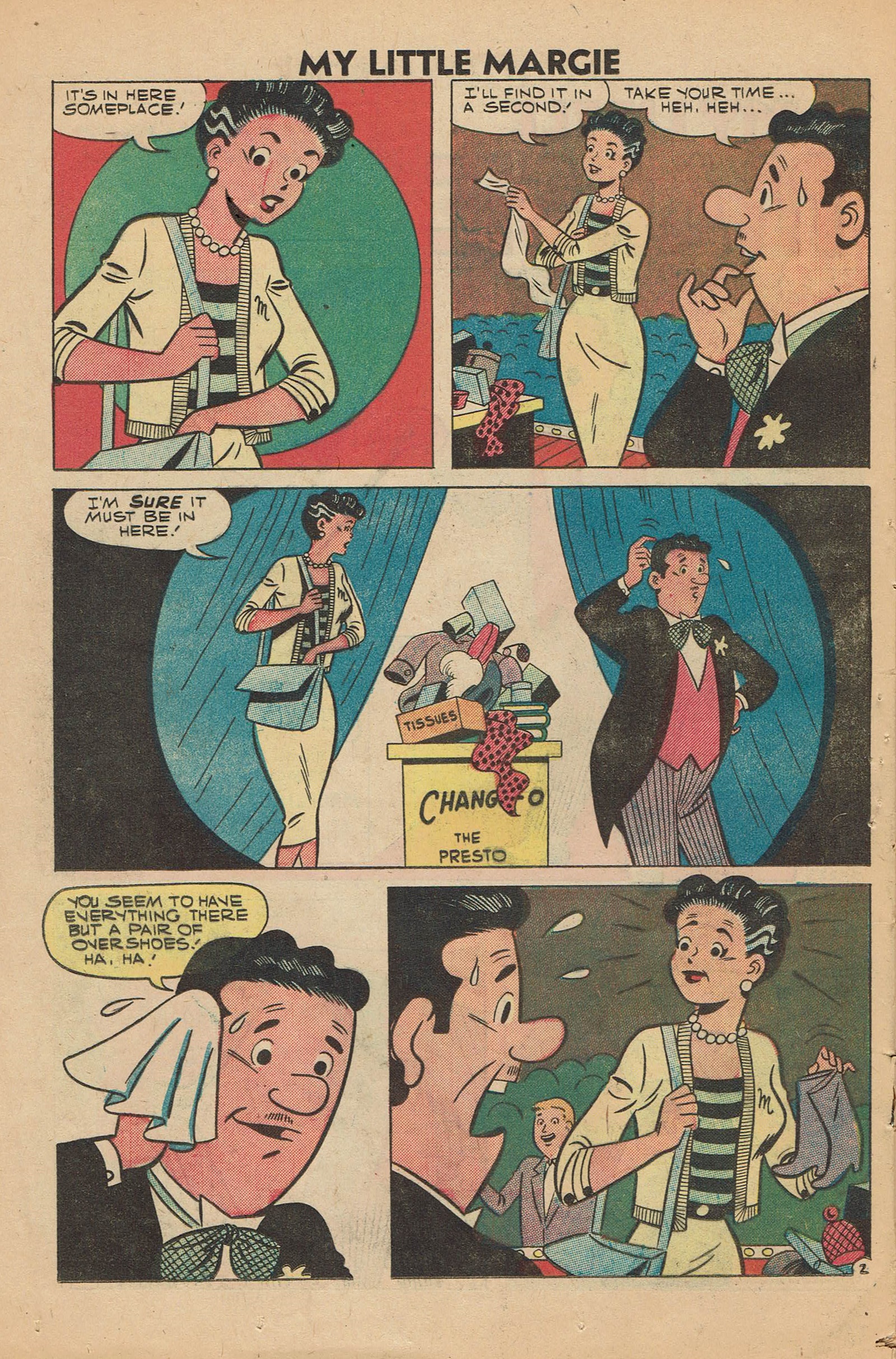 Read online My Little Margie (1954) comic -  Issue #25 - 23