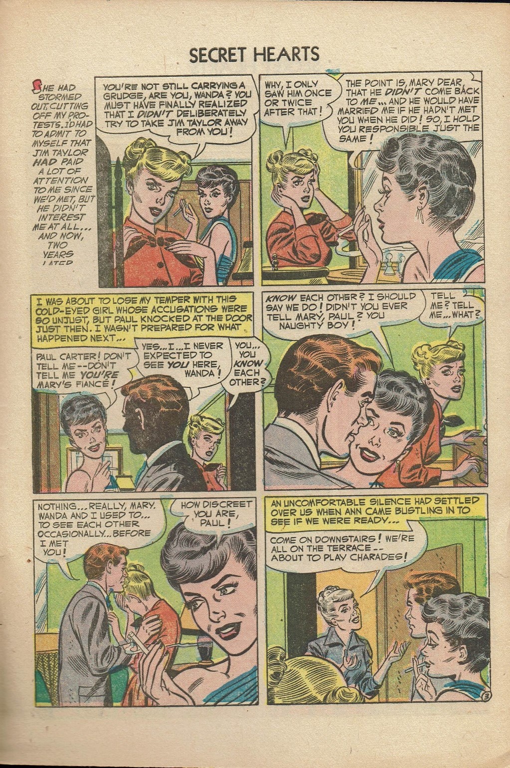 Read online Secret Hearts comic -  Issue #14 - 29