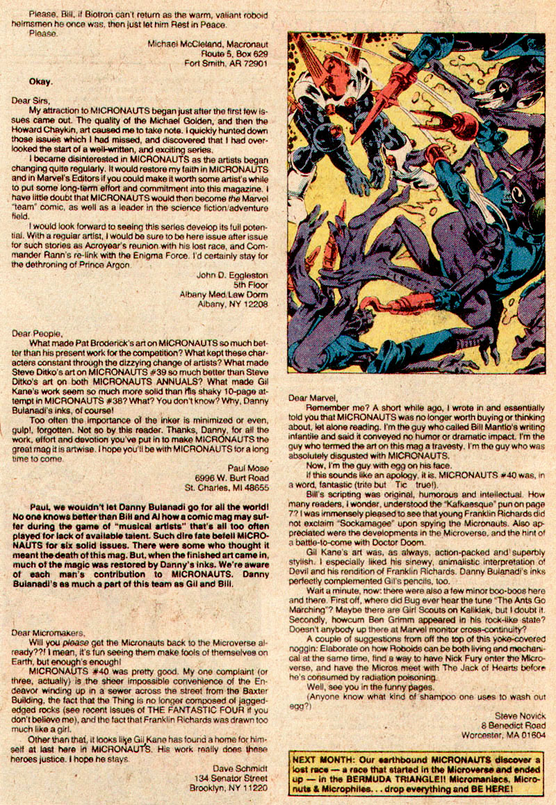 Read online Micronauts (1979) comic -  Issue #45 - 33