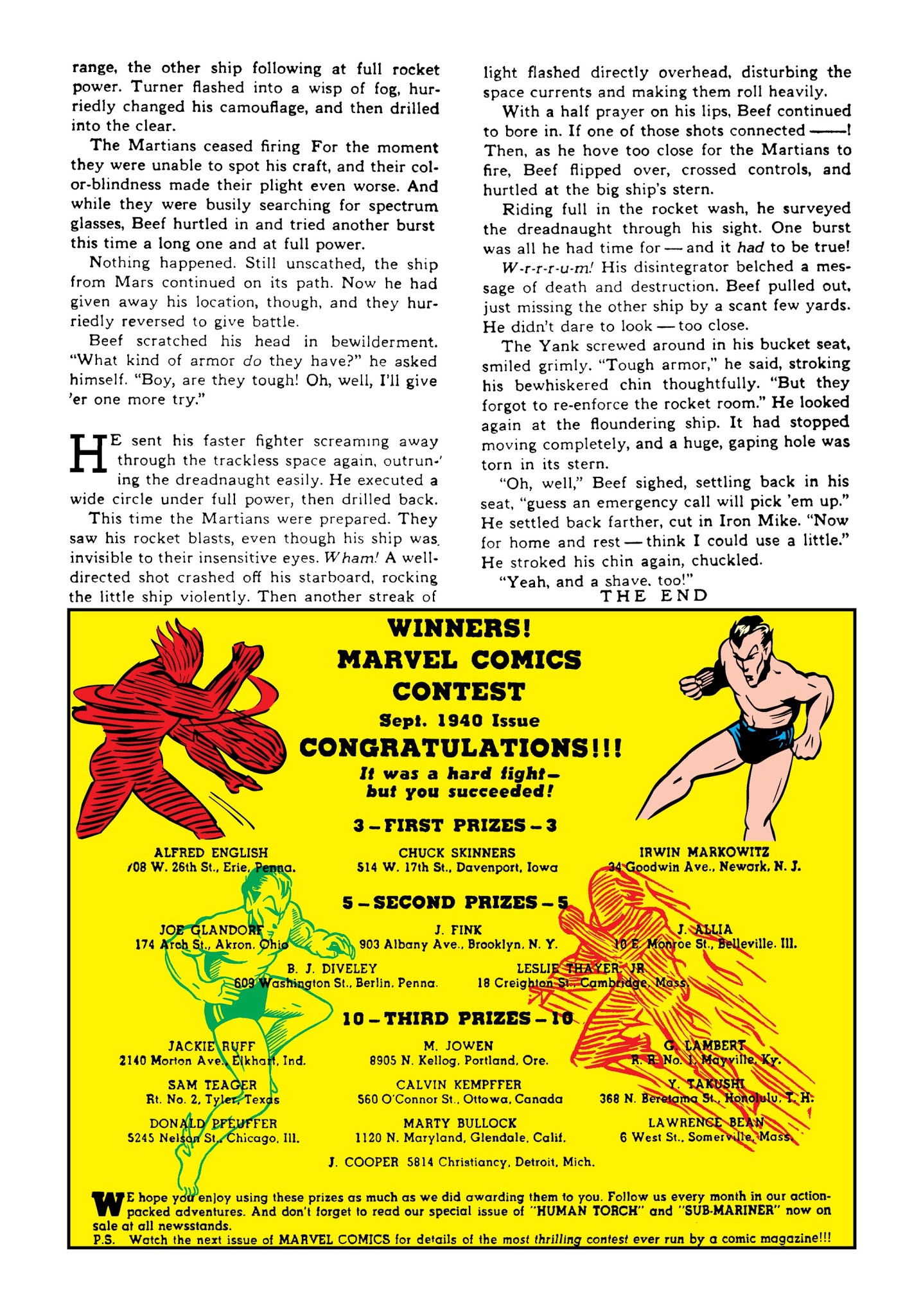 Read online Marvel Masterworks: Golden Age Marvel Comics comic -  Issue # TPB 4 (Part 2) - 73