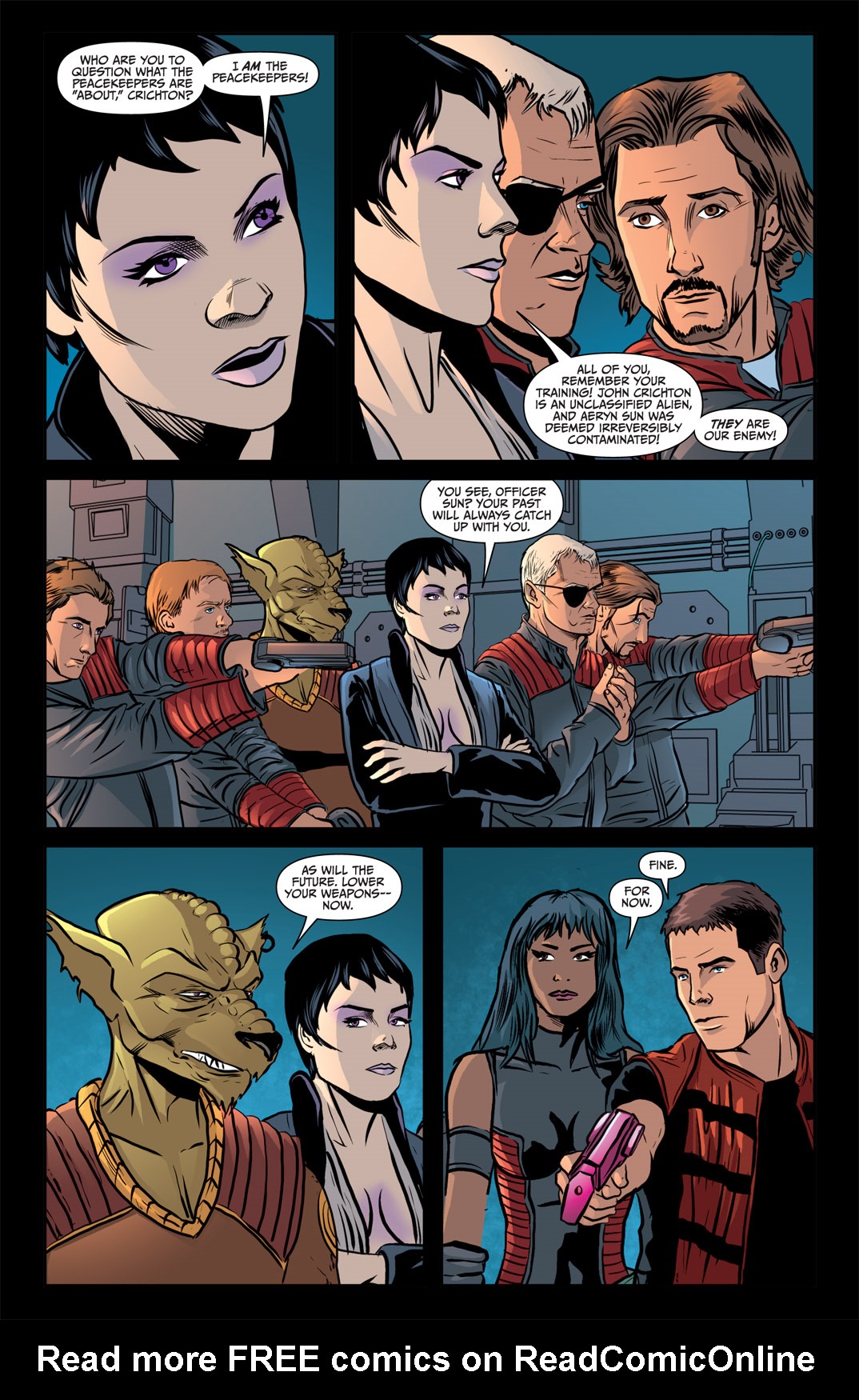 Read online Farscape (2009) comic -  Issue #11 - 21