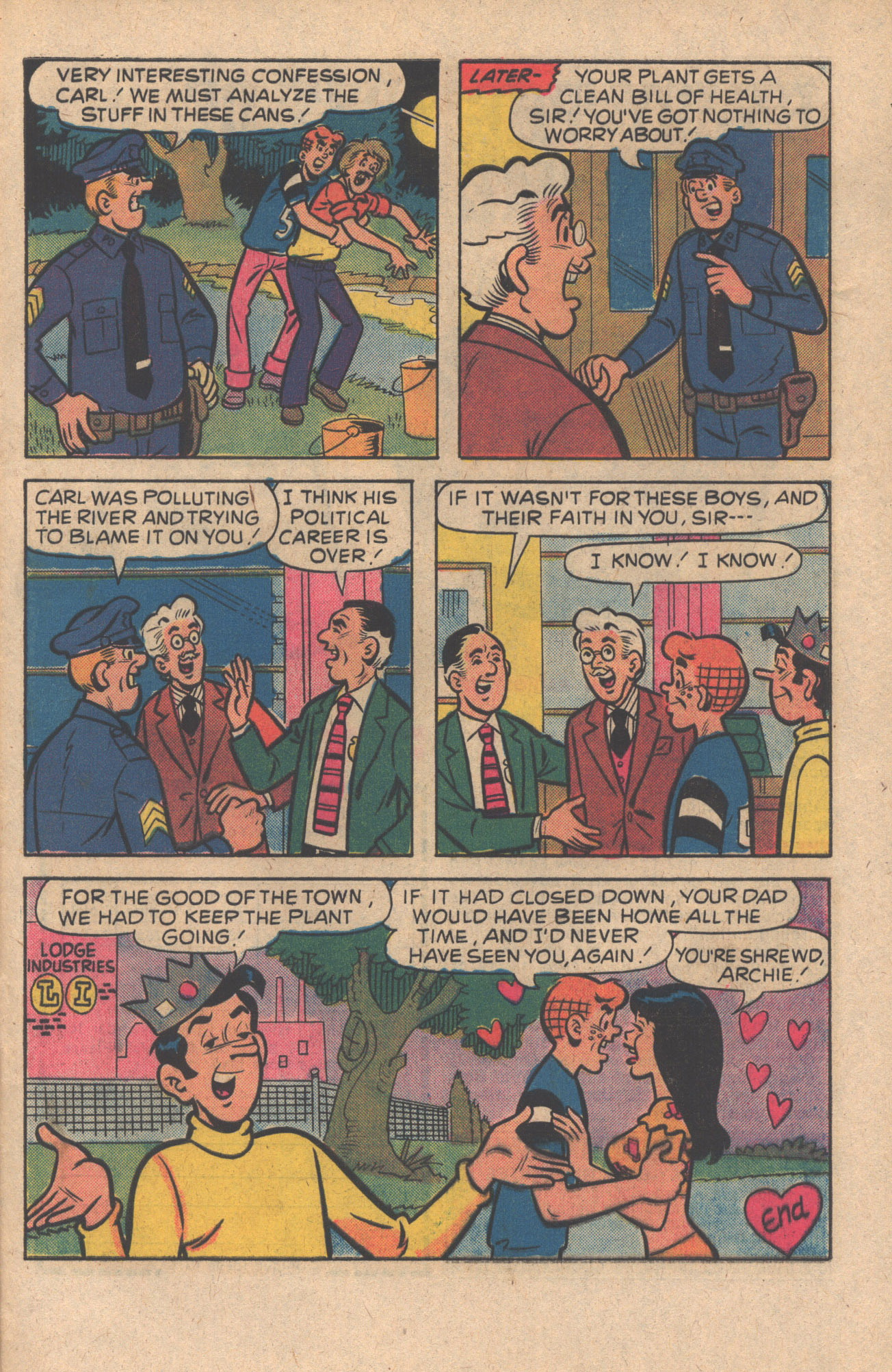 Read online Archie at Riverdale High (1972) comic -  Issue #41 - 33