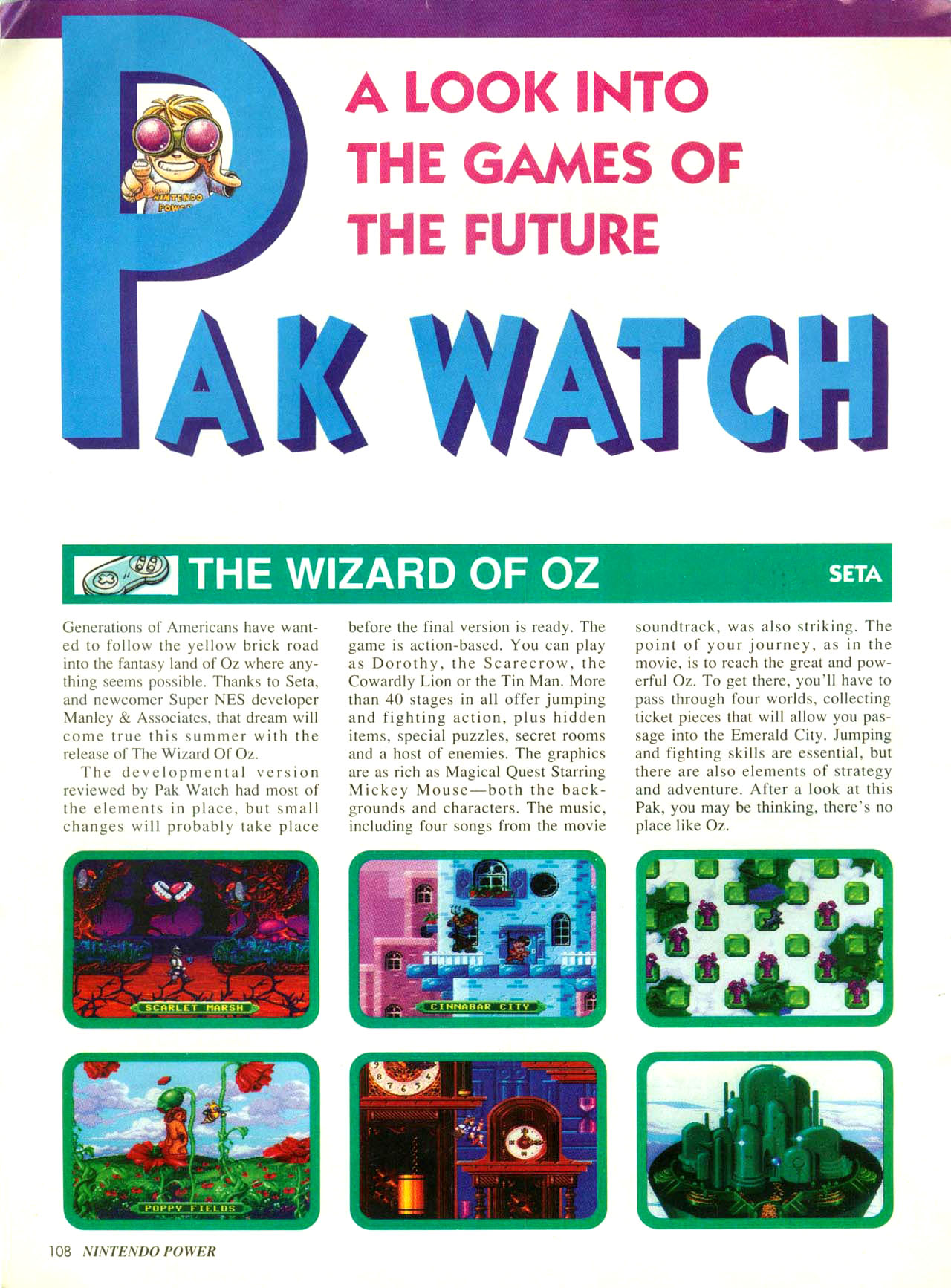 Read online Nintendo Power comic -  Issue #44 - 164
