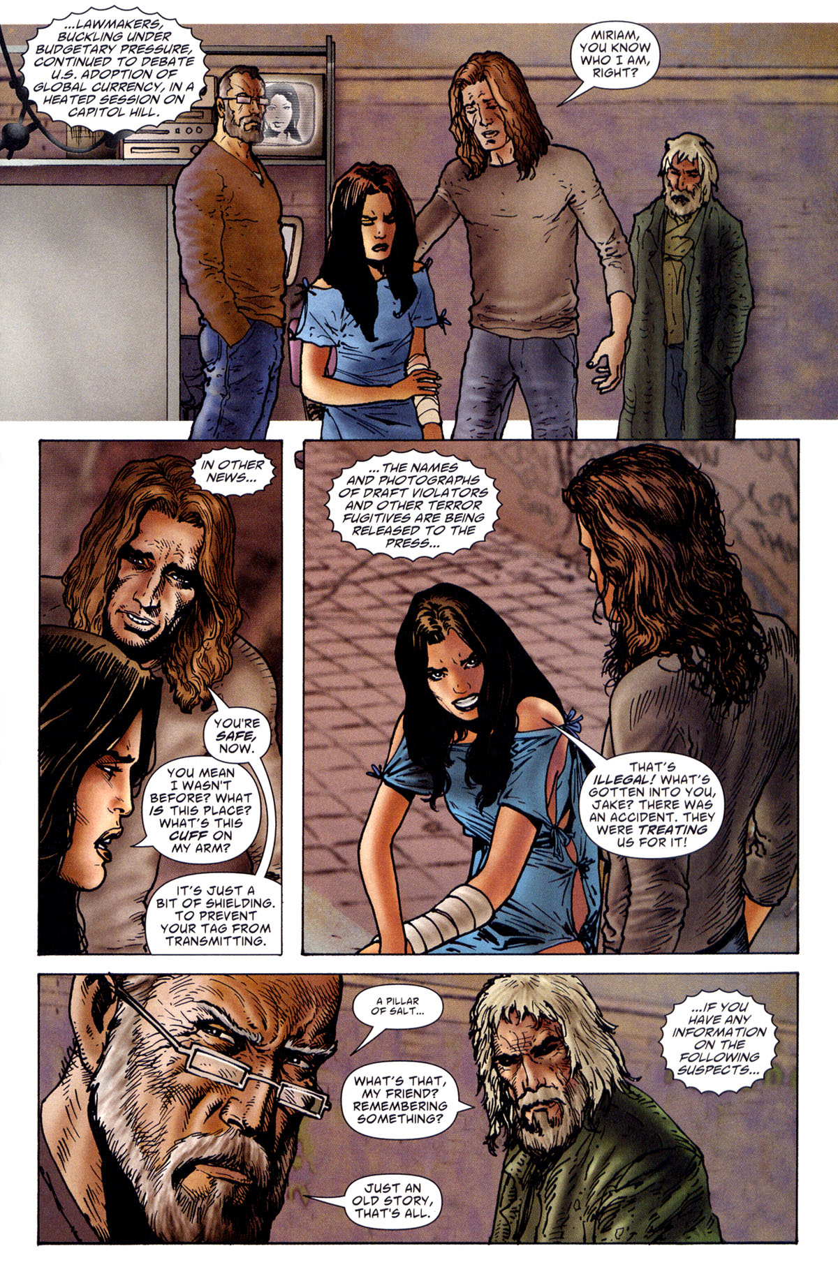 Read online Testament comic -  Issue #5 - 17