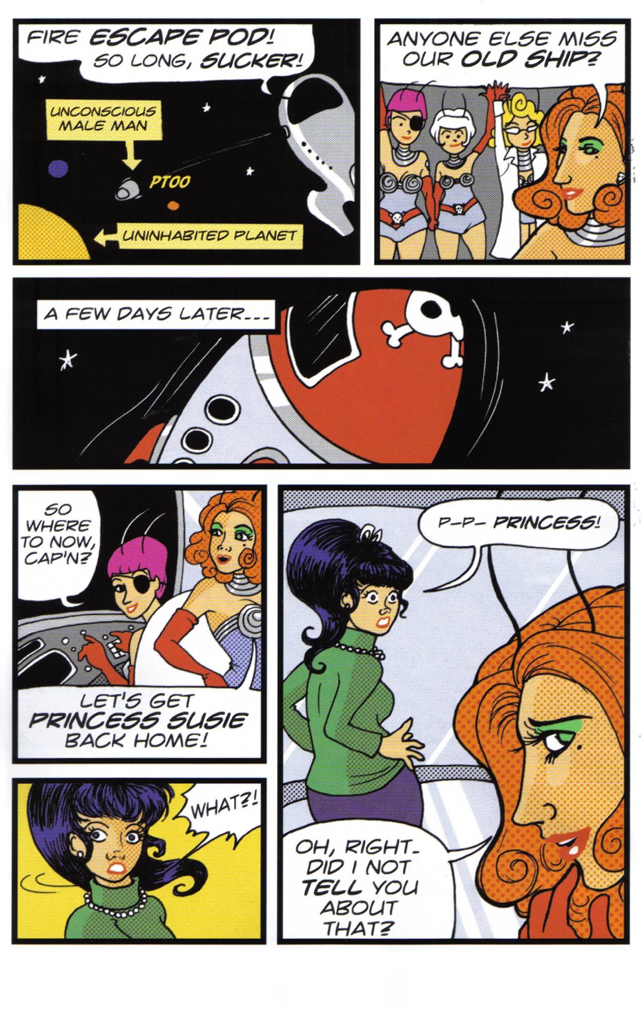 Read online I Was Kidnapped By Lesbian Pirates From Outer Space comic -  Issue #6 - 20