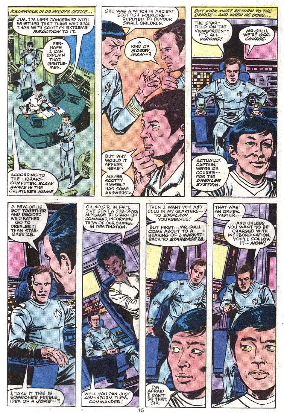 Read online Star Trek (1980) comic -  Issue #11 - 17